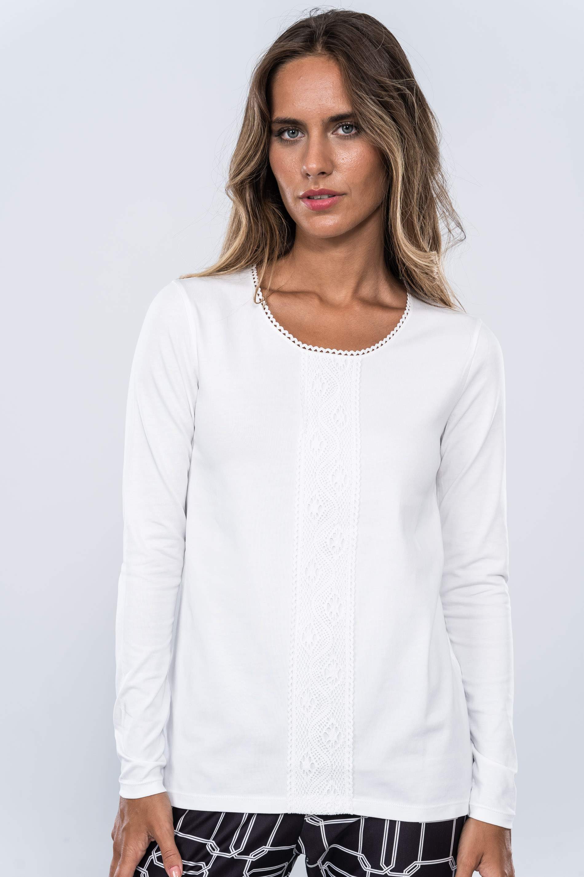 CAMISETA TIRA ENCAJE