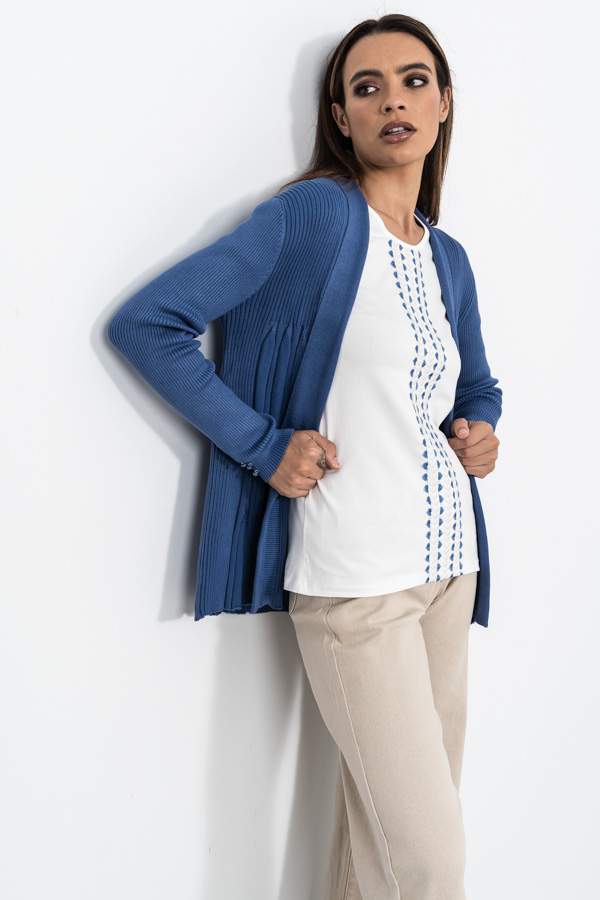 CAMISETA BORDADA ESPIGA CENTRAL