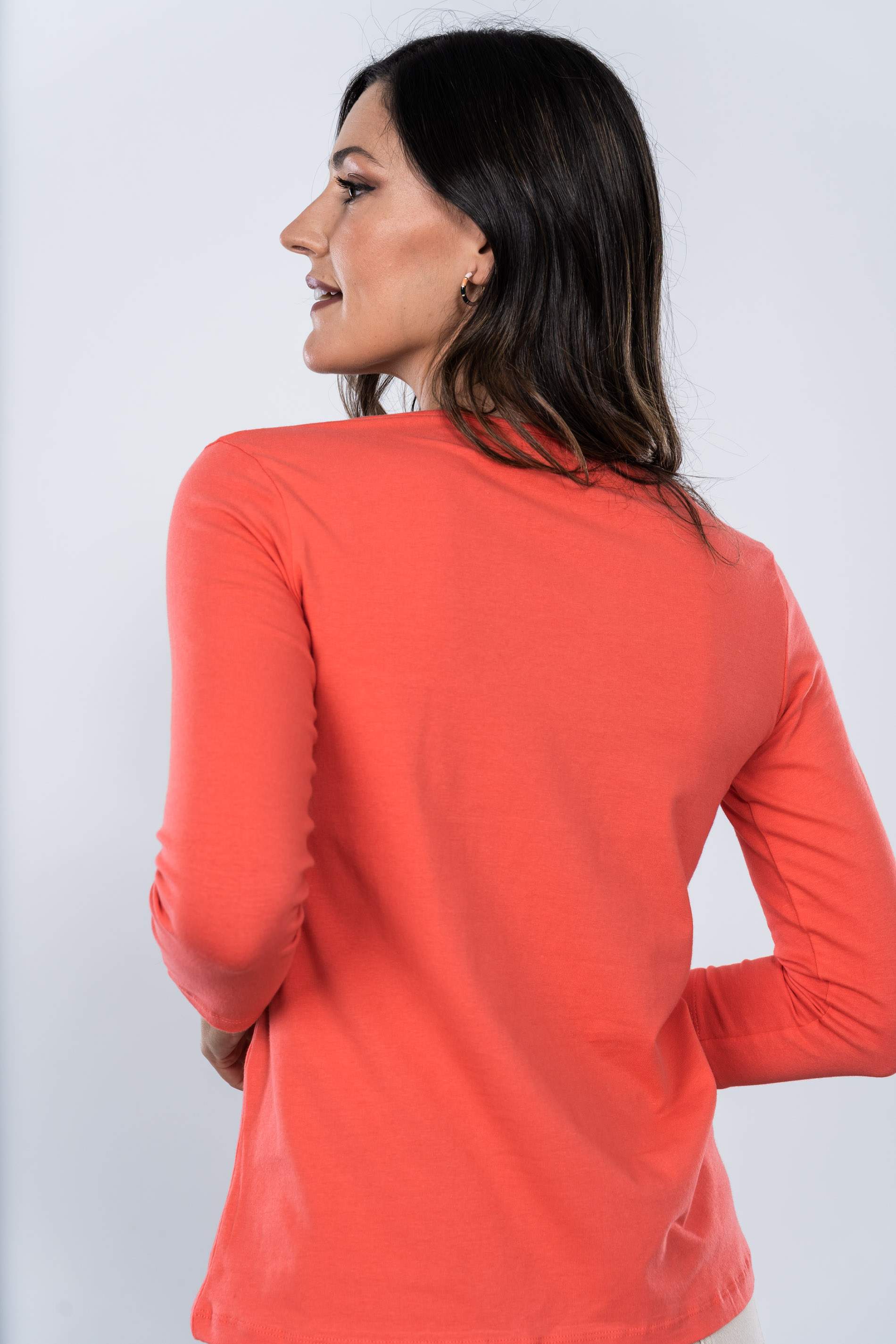 CAMISETA BORDAD ESTRELLA COLOR