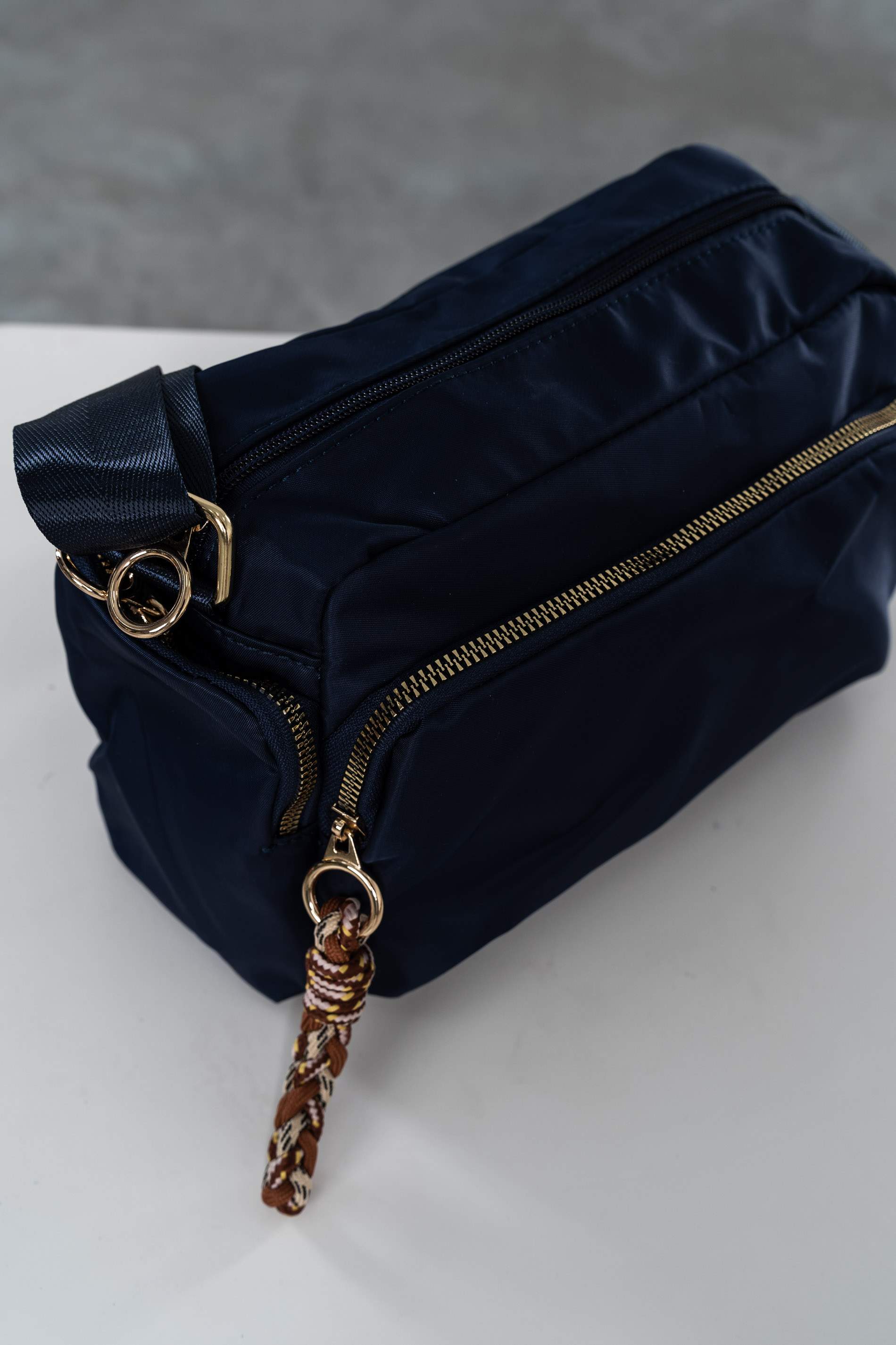 BANDOLERA NYLON COLGANTE MARINO