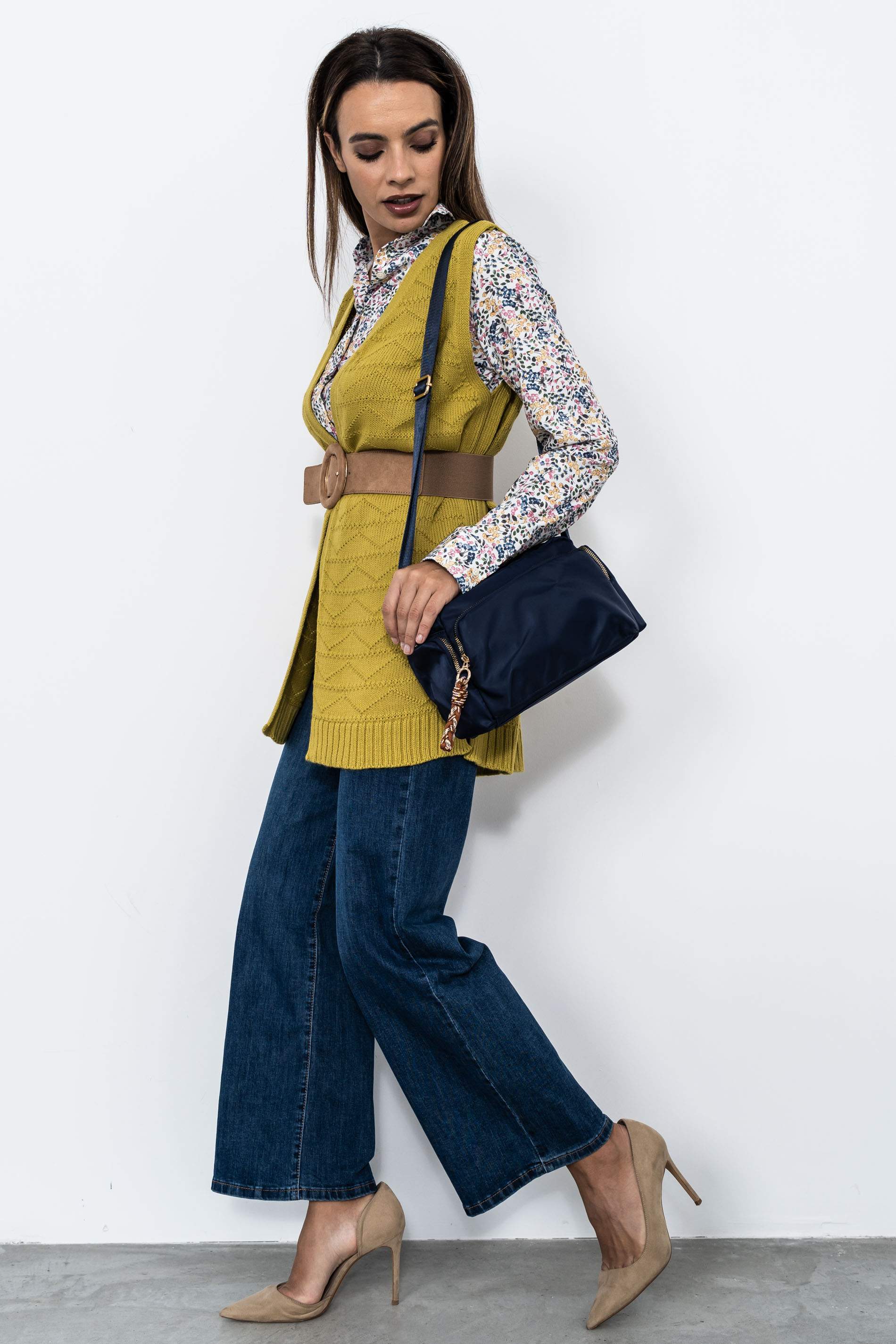 BANDOLERA NYLON COLGANTE MARINO