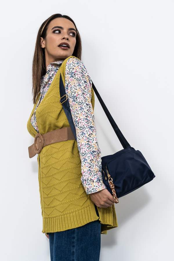 BANDOLERA NYLON COLGANTE MARINO