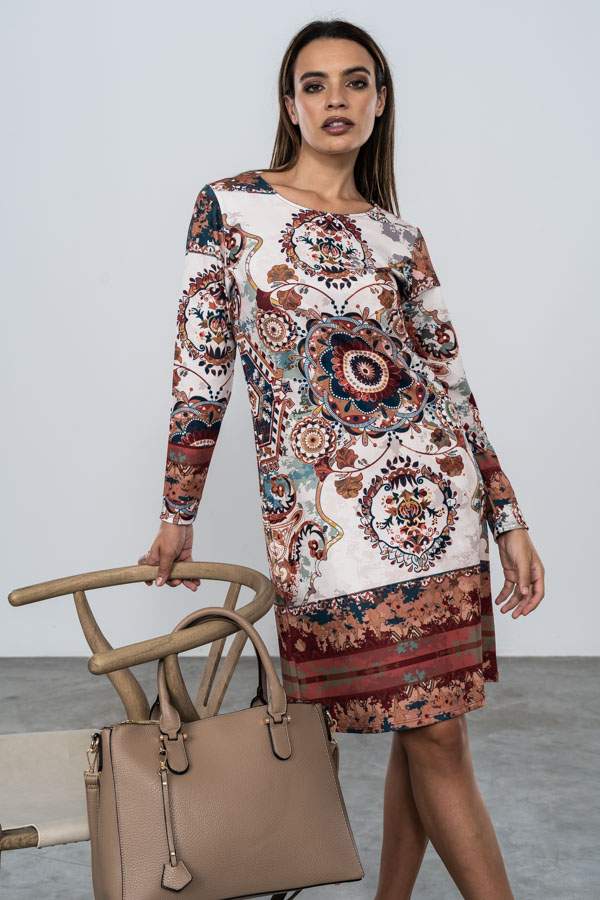 BOLSO SHOPPER CREMALLERAS TAUPE