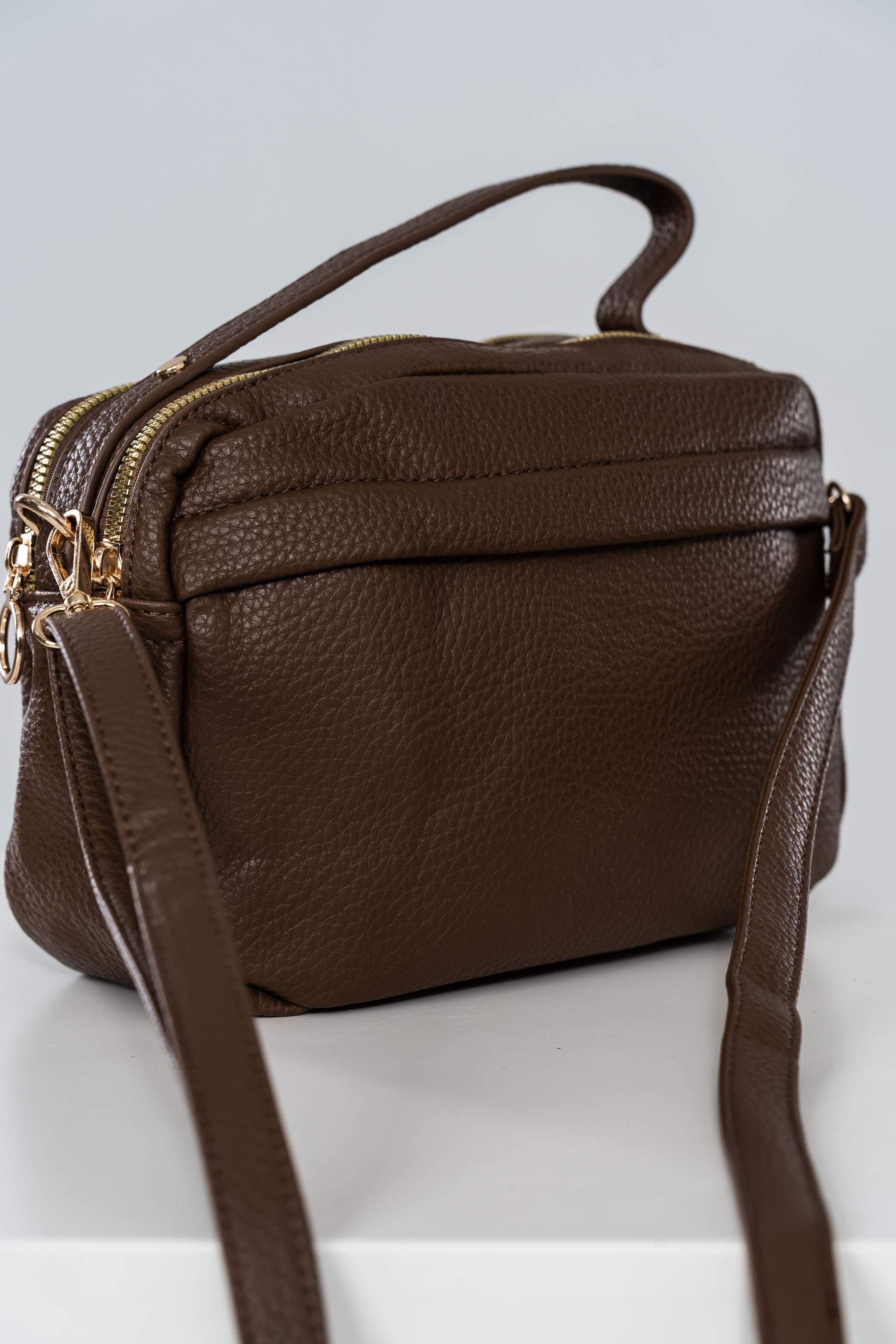 BANDOLERA TIPO MALETIN MARRON