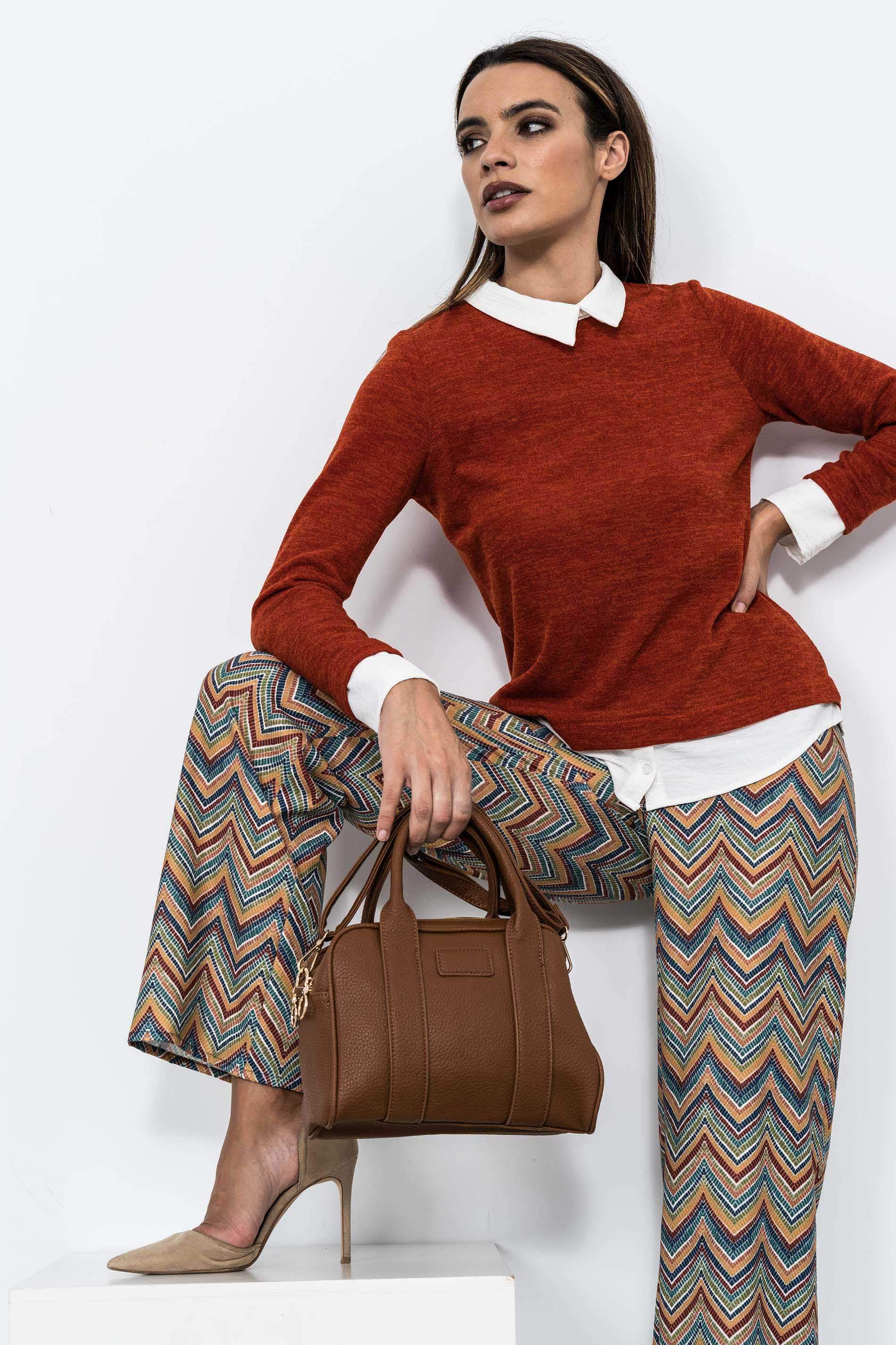 BOLSO DOBLE CREMALLERA CAMEL