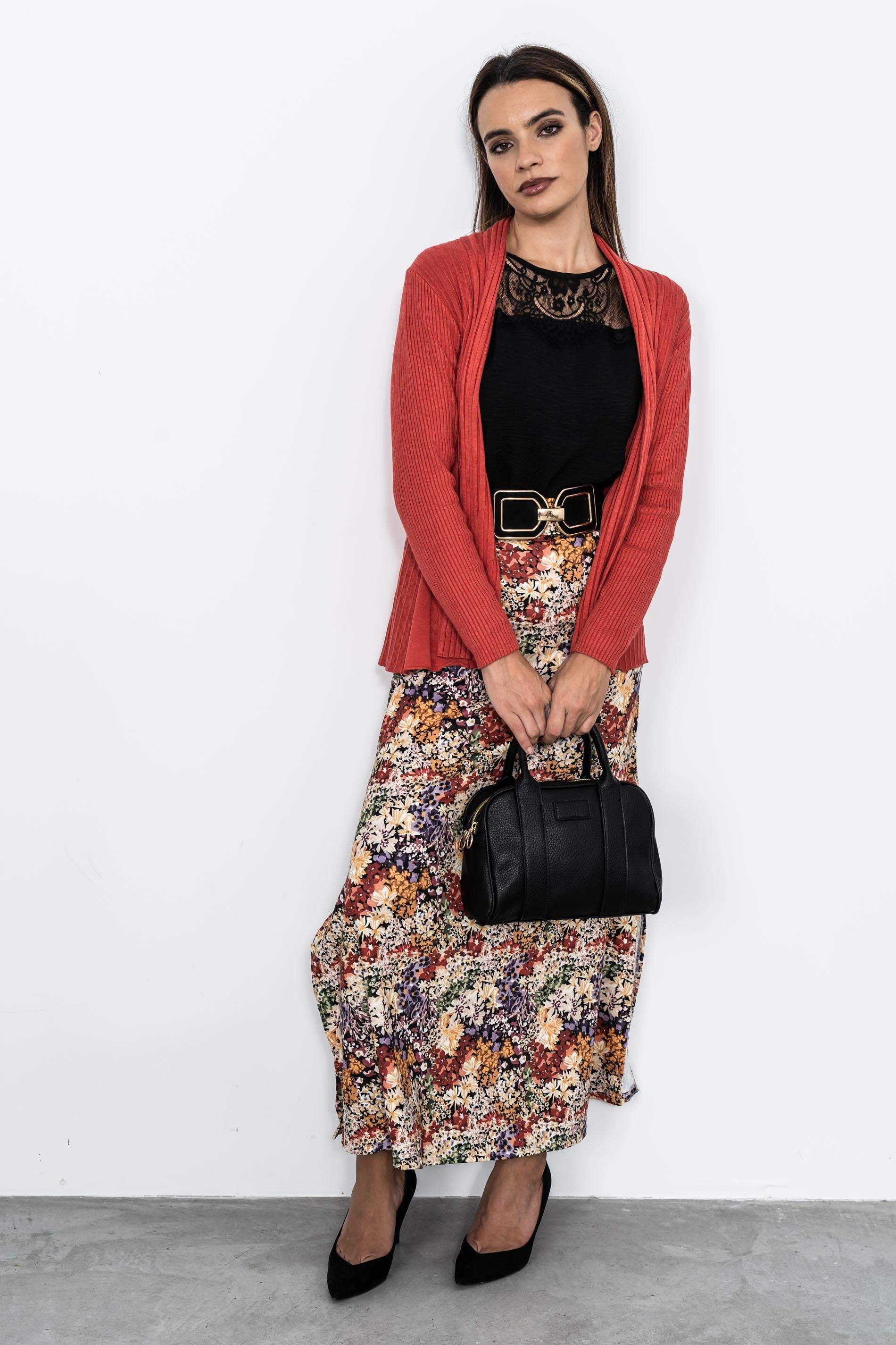 CARDIGAN CANALE DIBUJO CORAL