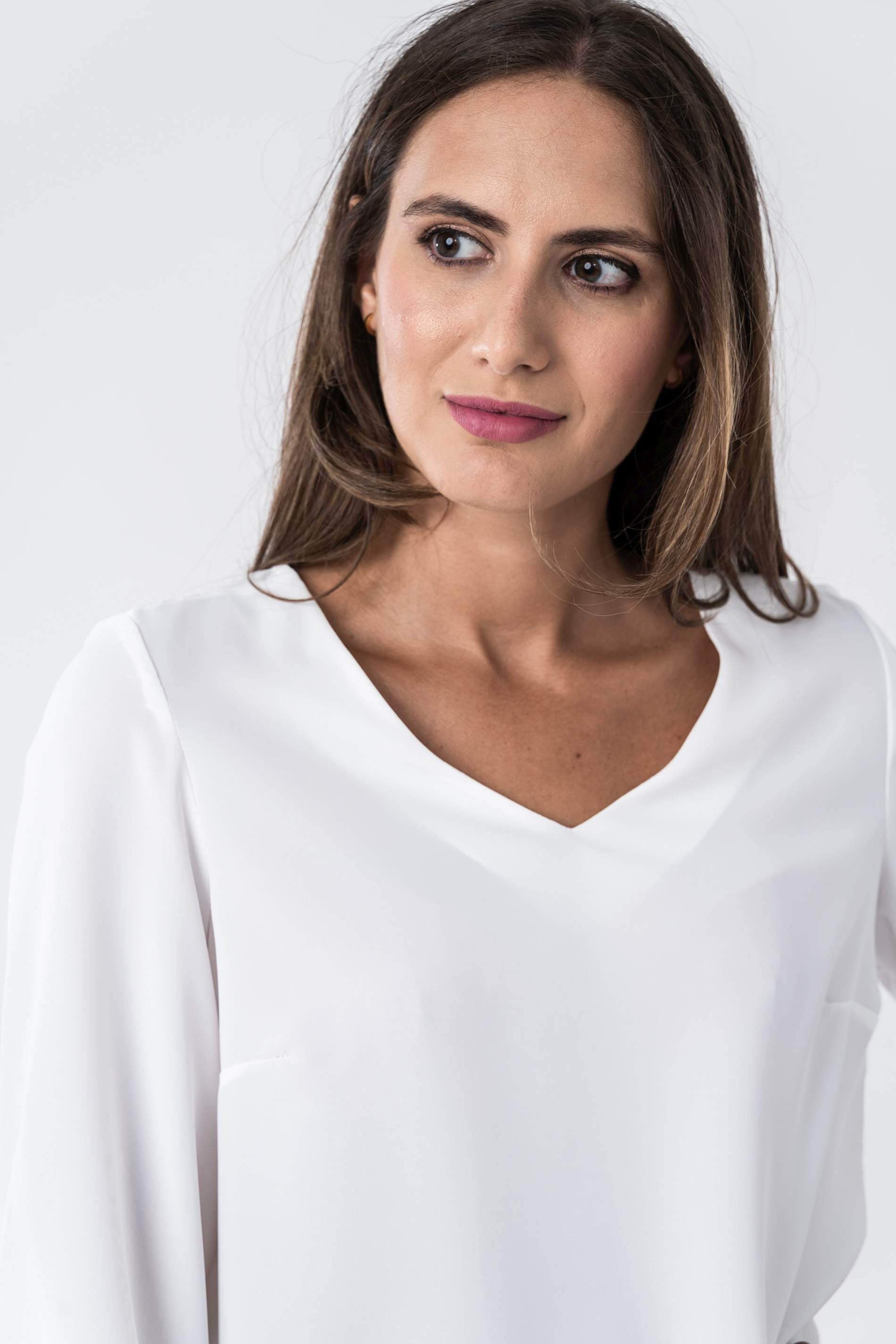 BLUSA MANGA PUÑO CRUDO