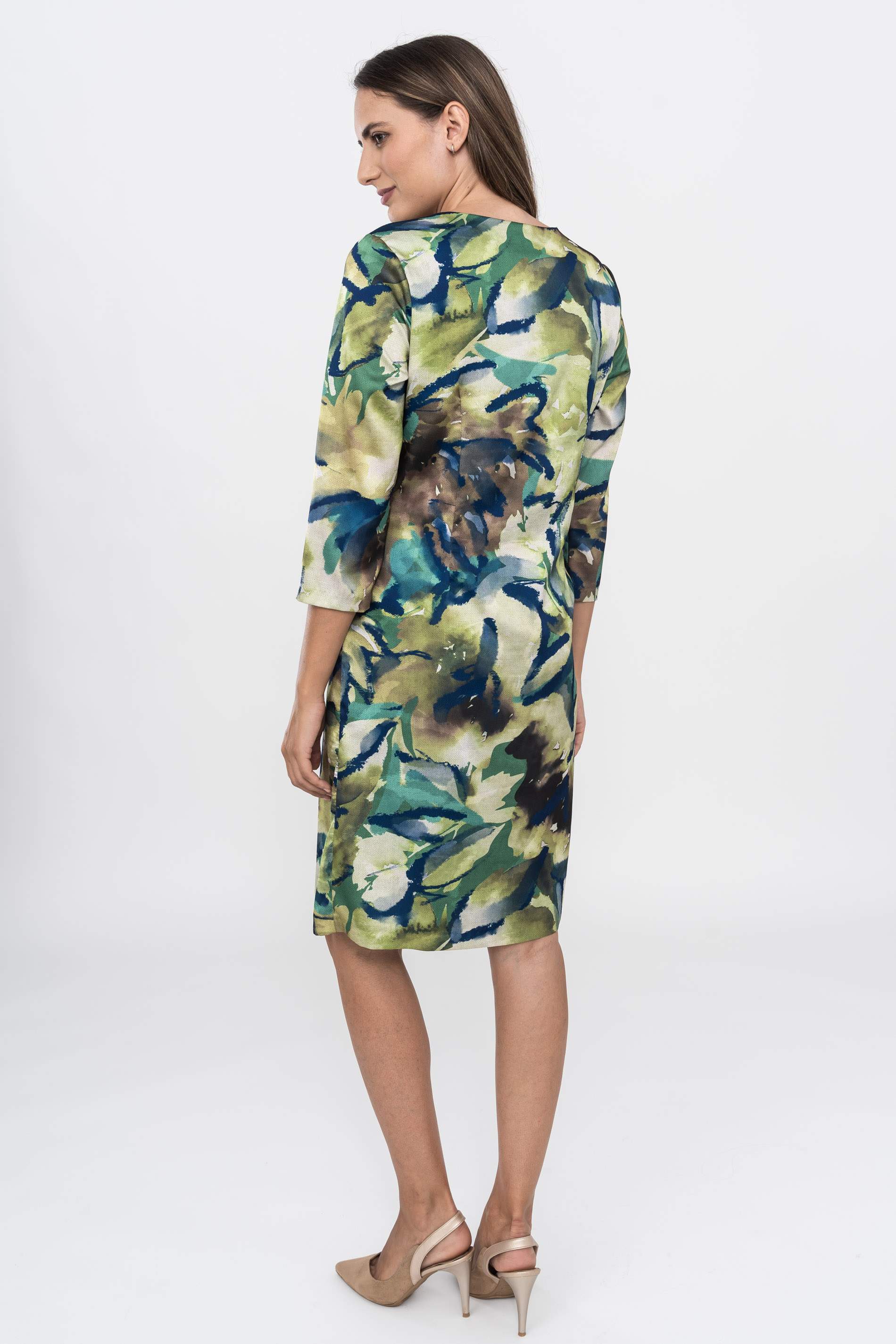 VESTIDO ESTAMPADO ABSTRACTO