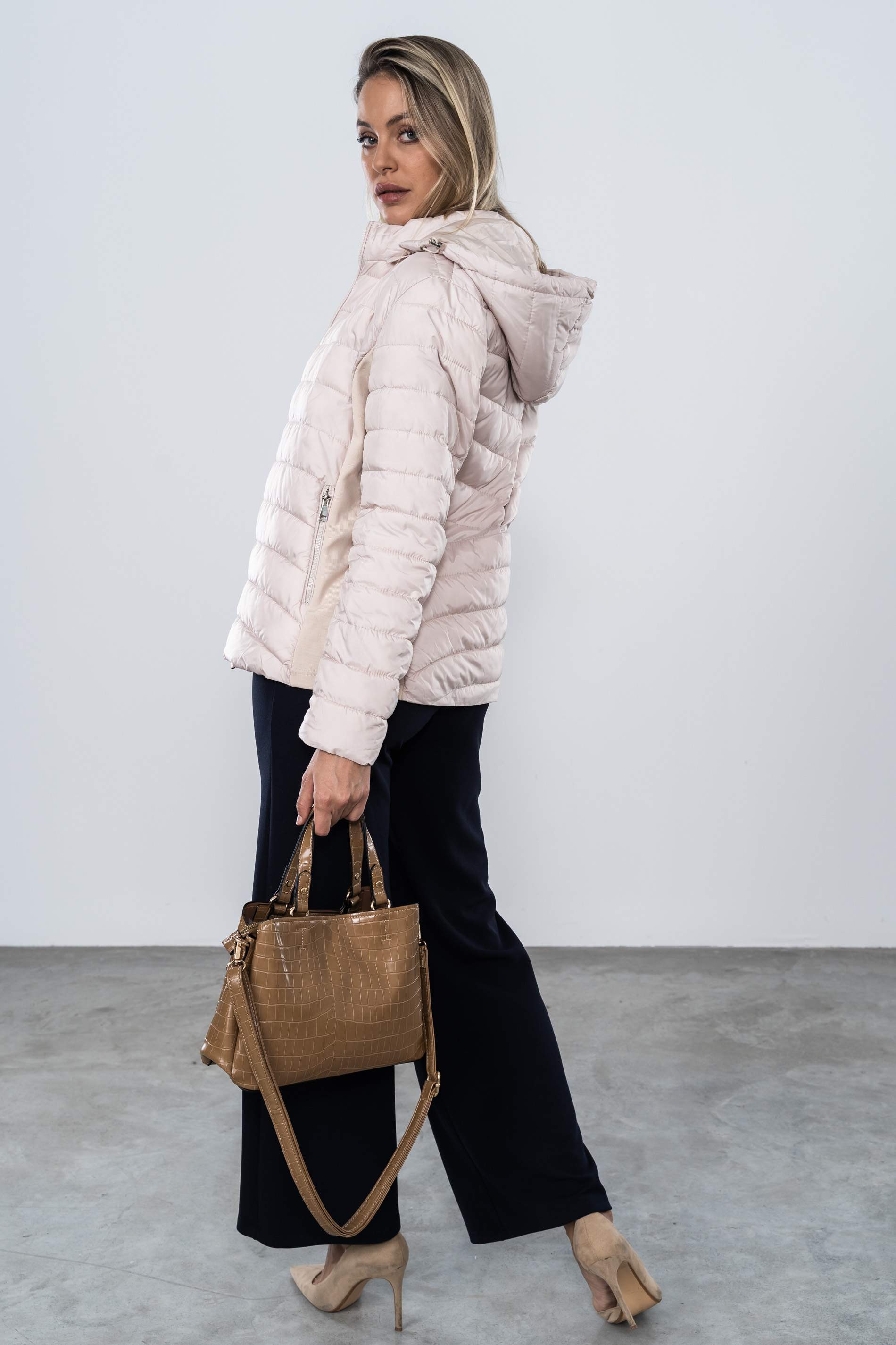 PANTALON ANCHO BOTONES MARINO