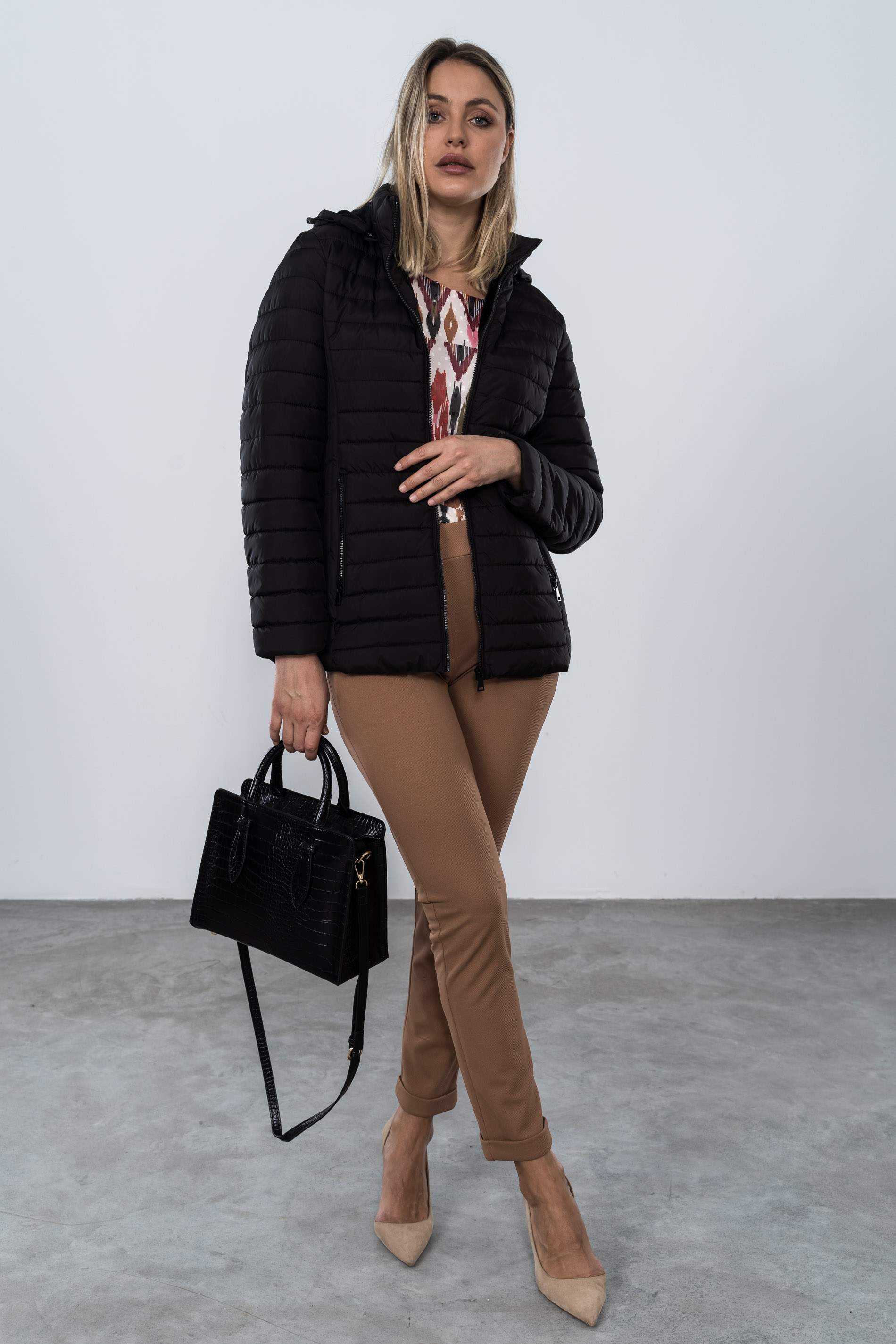 PANTALON HOLGADO VUELTA CAMEL