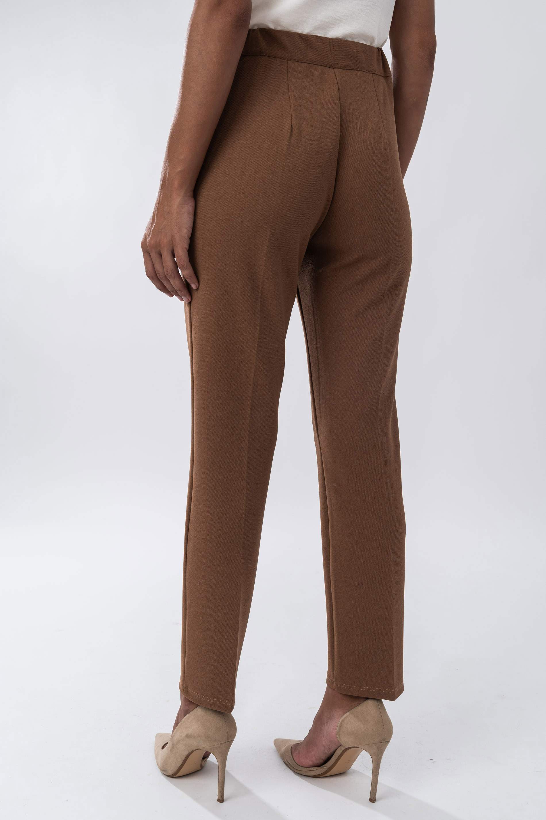 PANTALON CINTURA ELASTICA CAMEL
