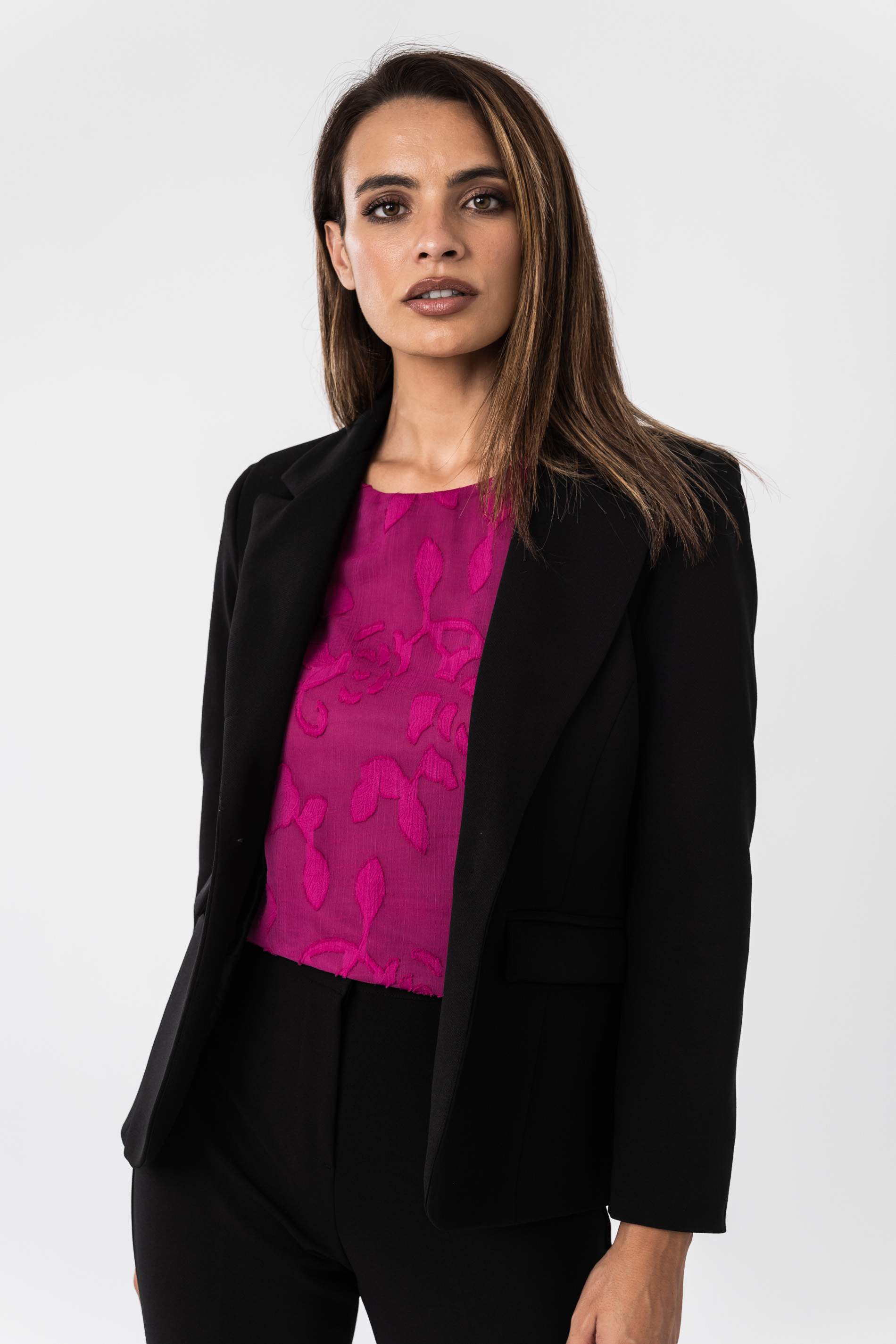 AMERICANA 1 BOTON NEGRO