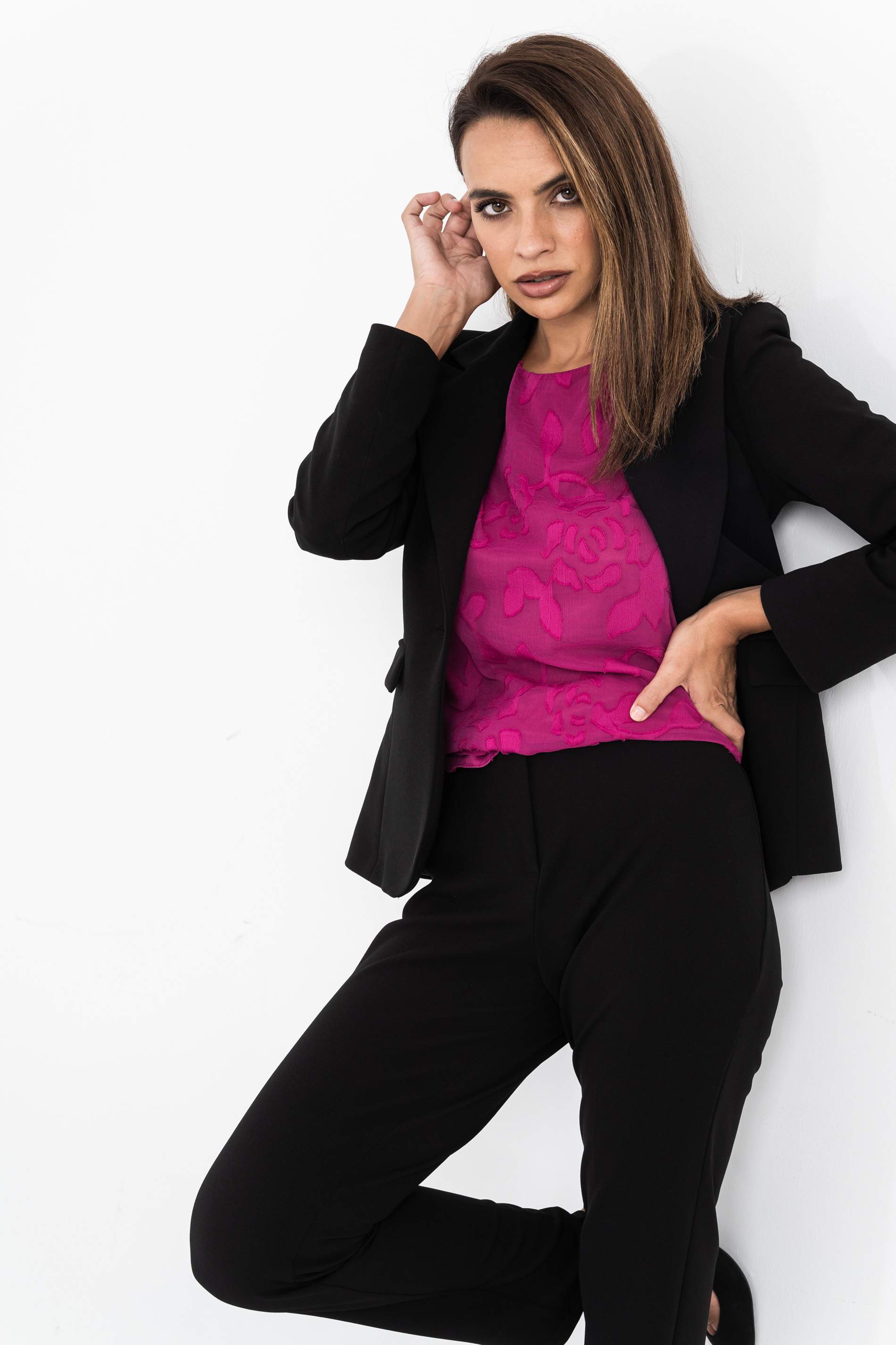 AMERICANA 1 BOTON NEGRO