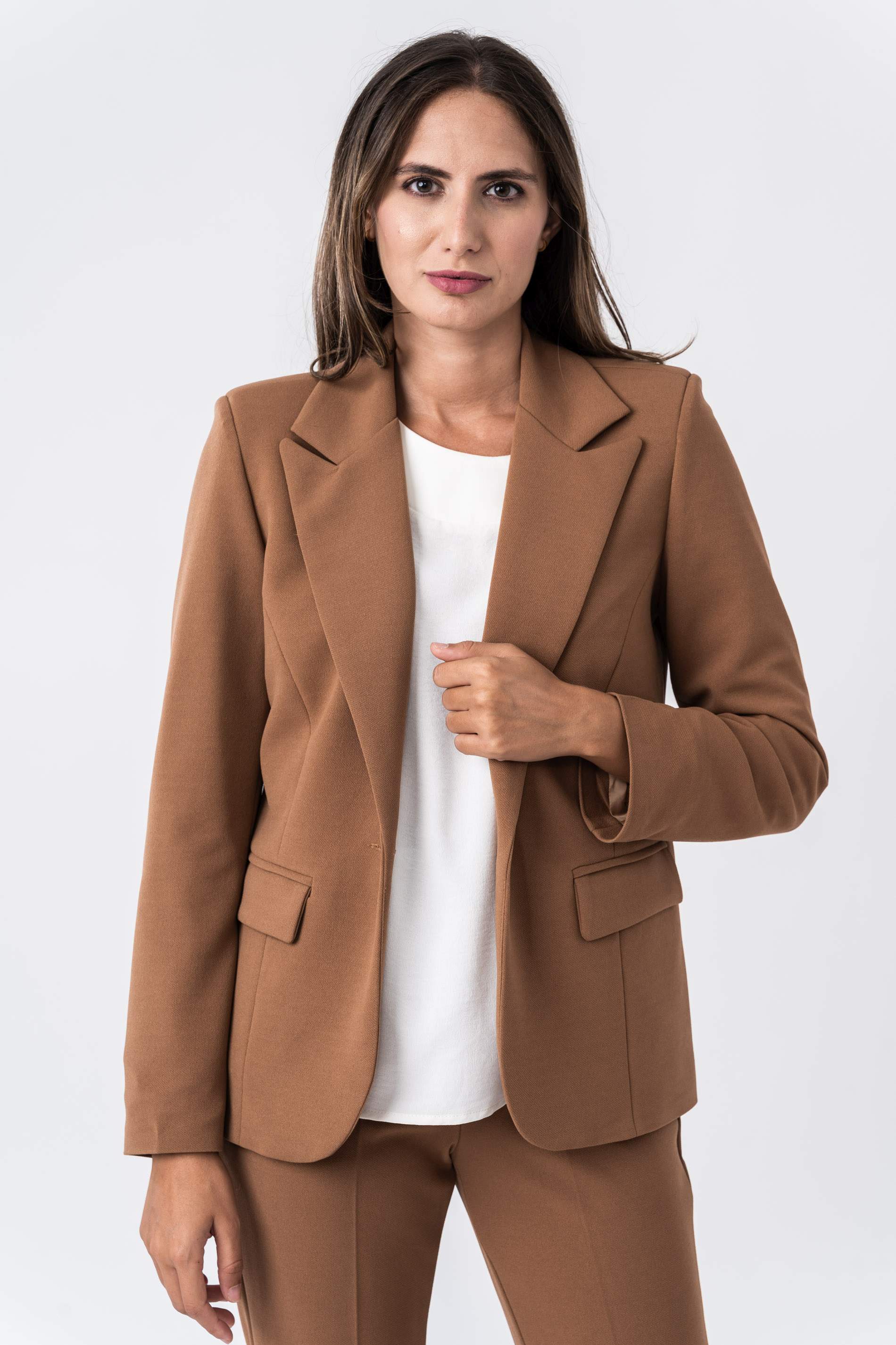 AMERICANA 1 BOTON CAMEL