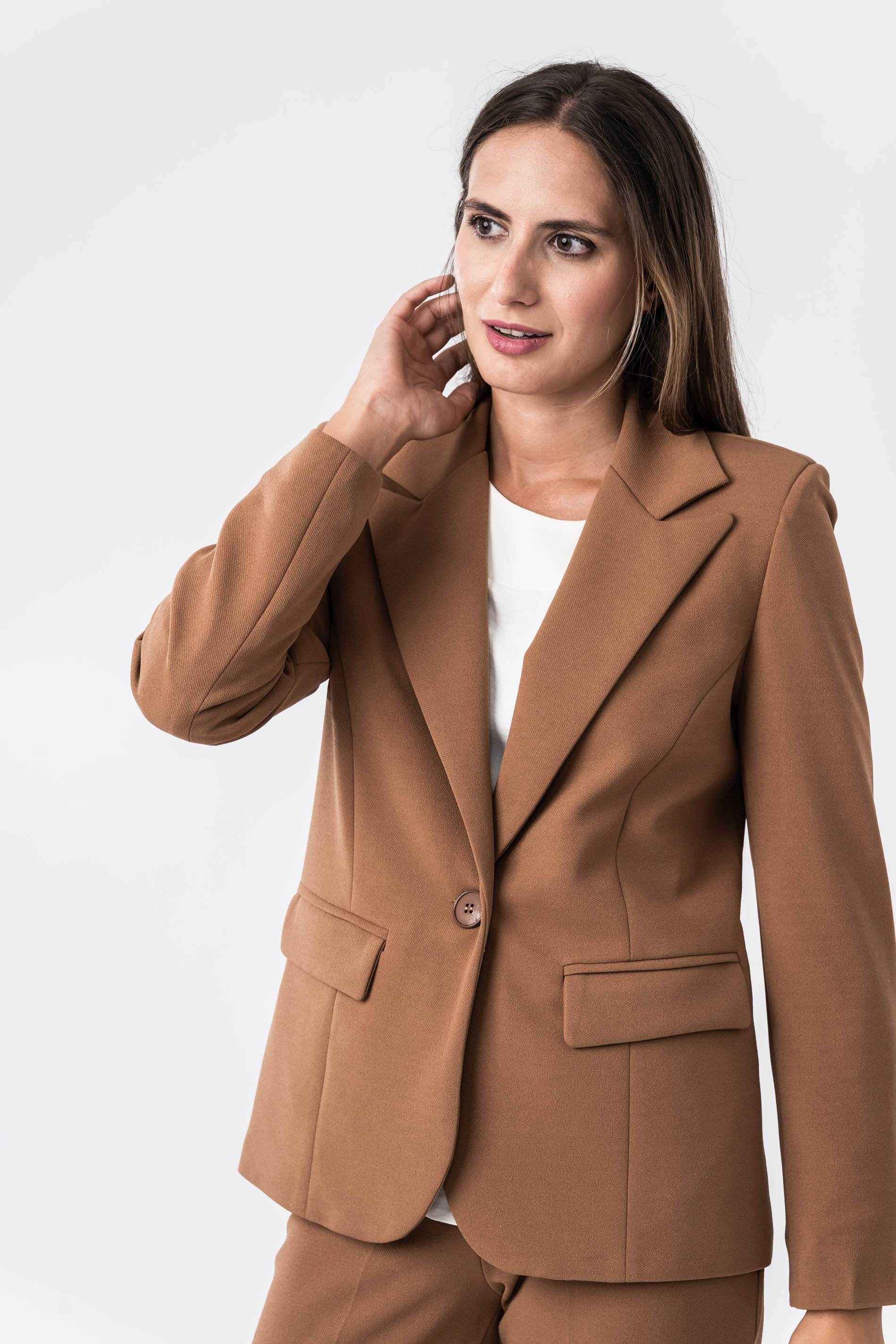 AMERICANA 1 BOTON CAMEL