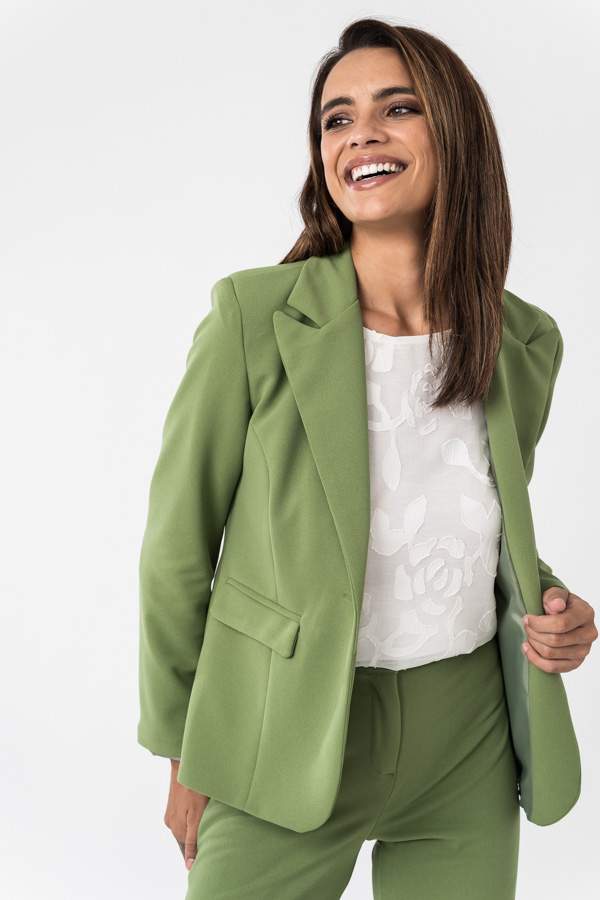 AMERICANA 1 BOTON MANZANA