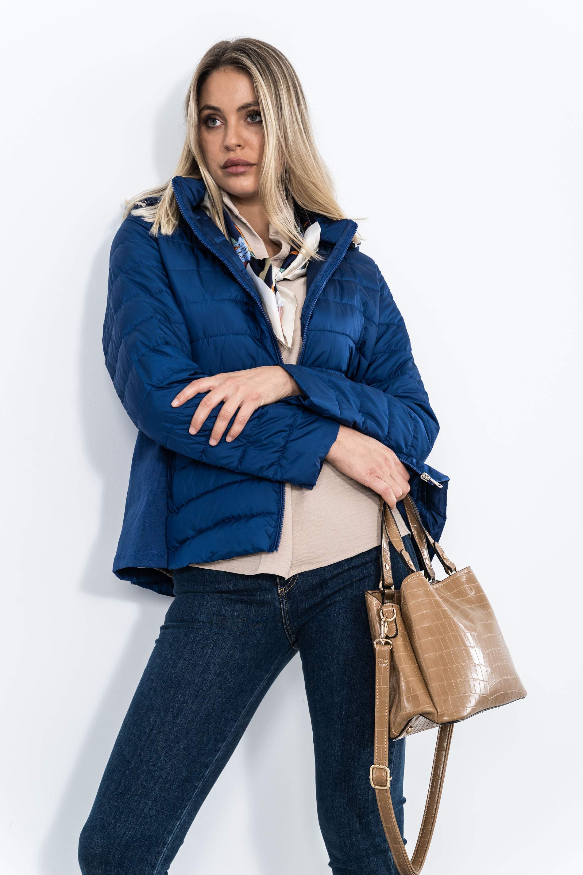 BLUSA BOTONES TABLA BEIGE