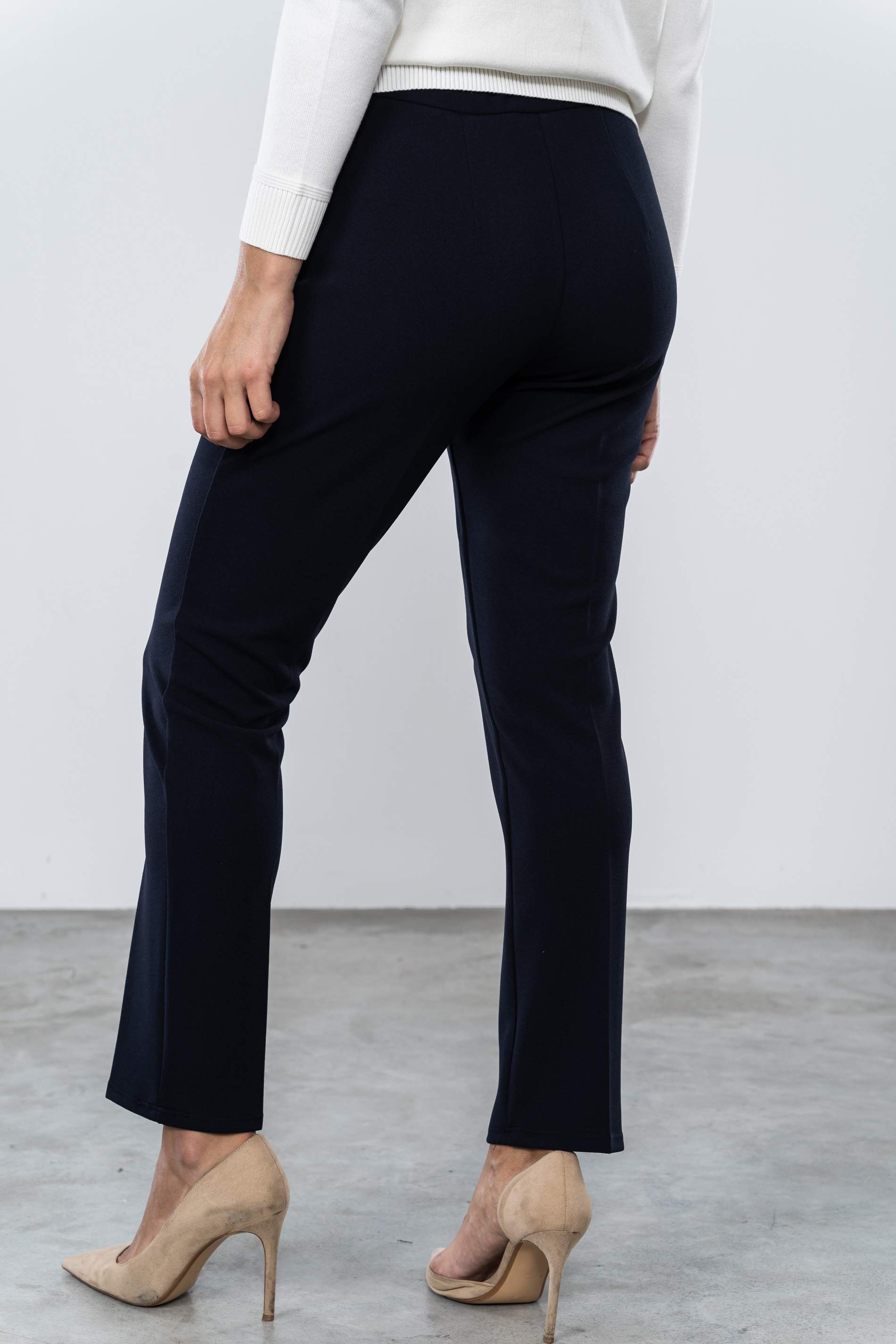 PANTALON CINTURA ELASTICA MARINO