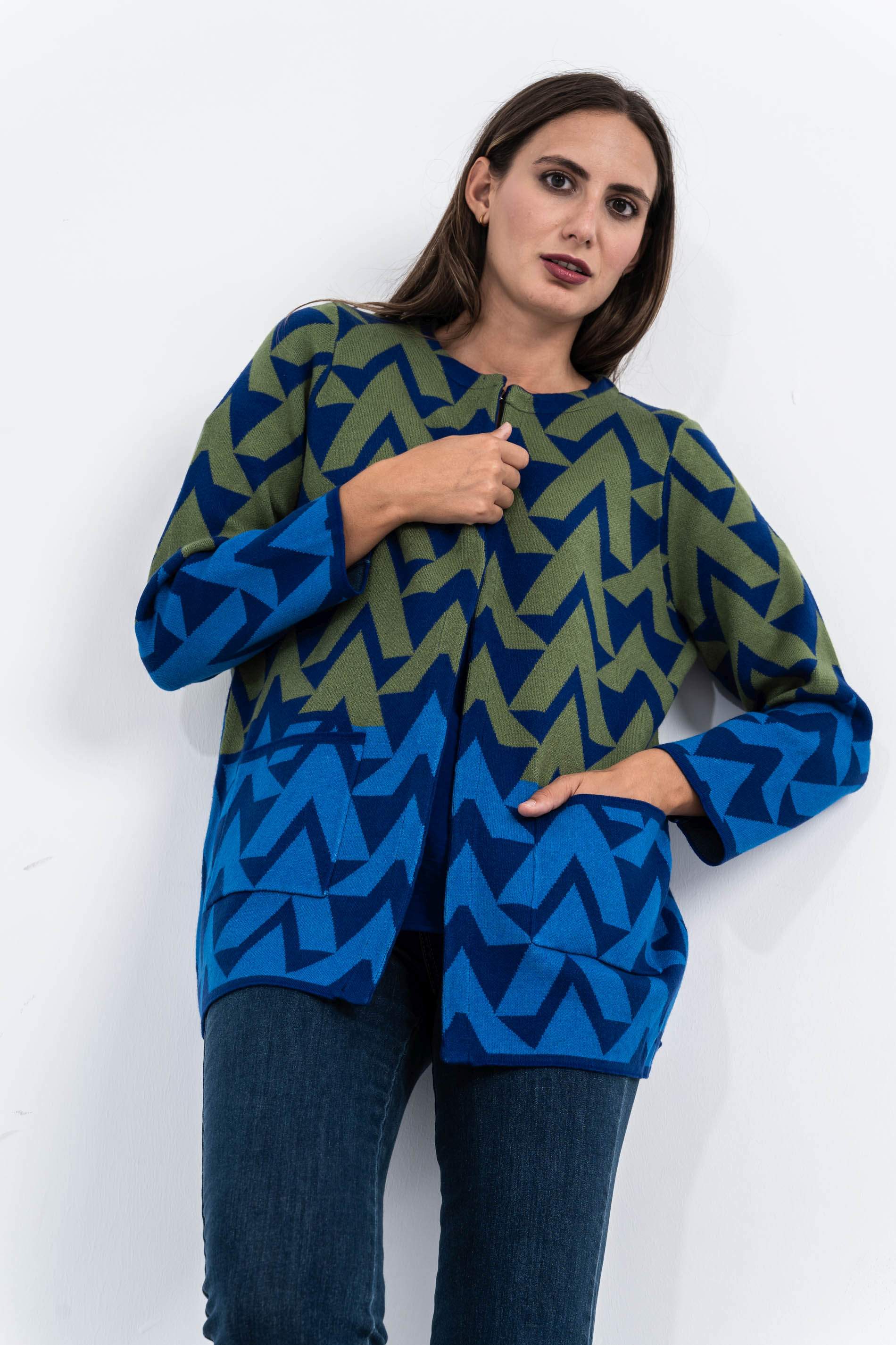 CHAQUETA PUNTO GEOMETRICO