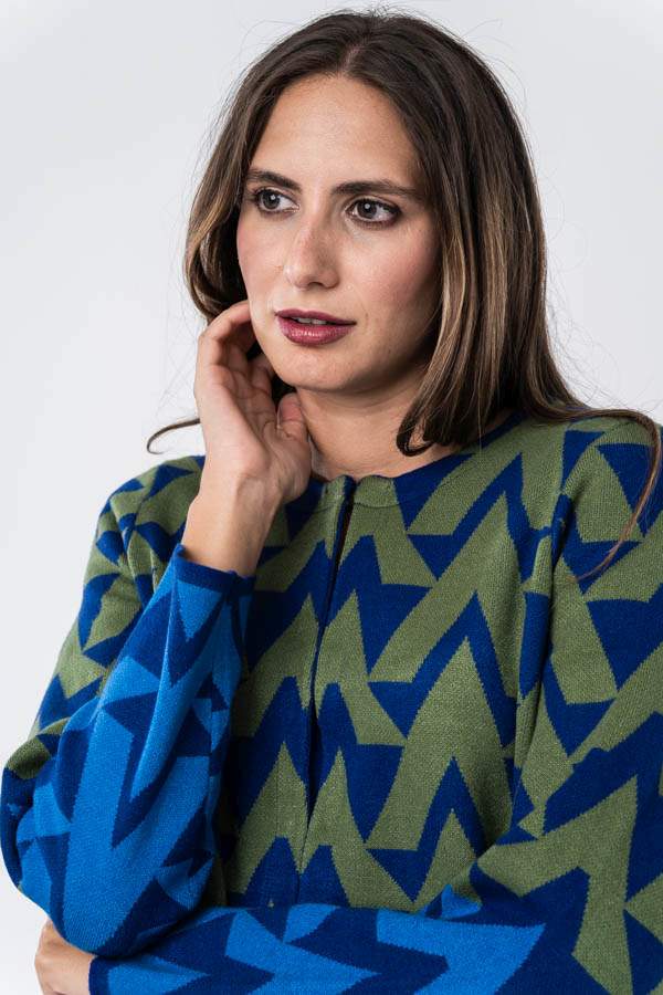 CHAQUETA PUNTO GEOMETRICO