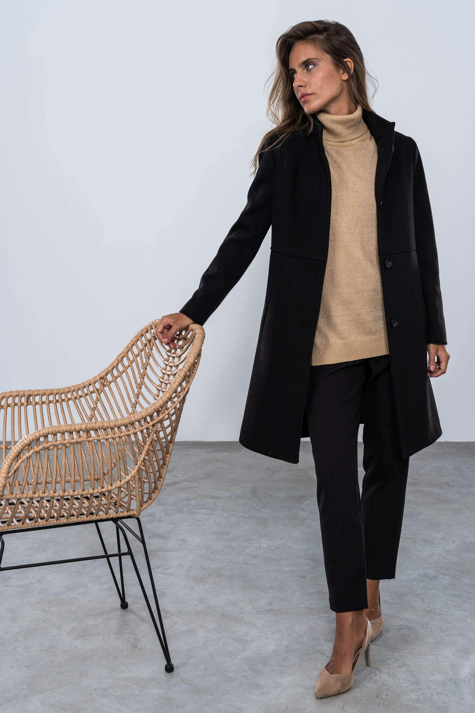 JERSEY C/CISNE LUREX BEIGE