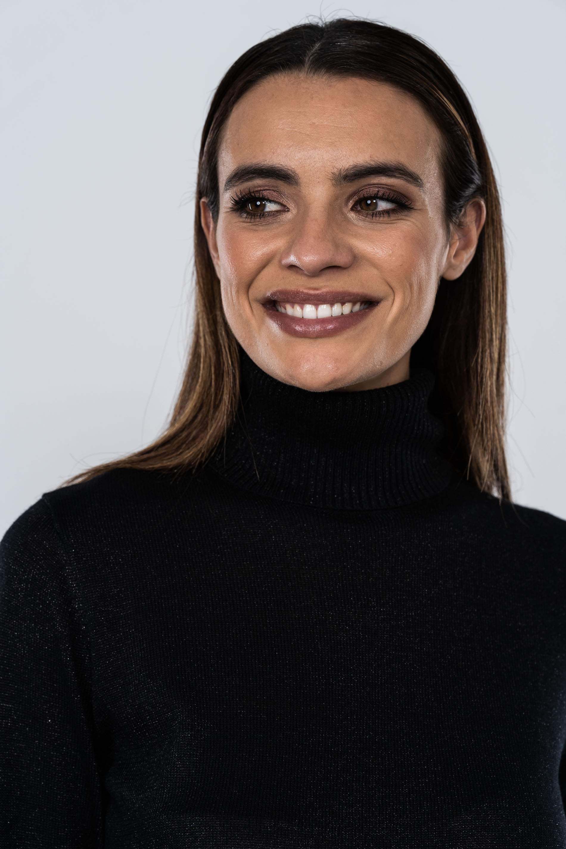 JERSEY C/CISNE LUREX NEGRO