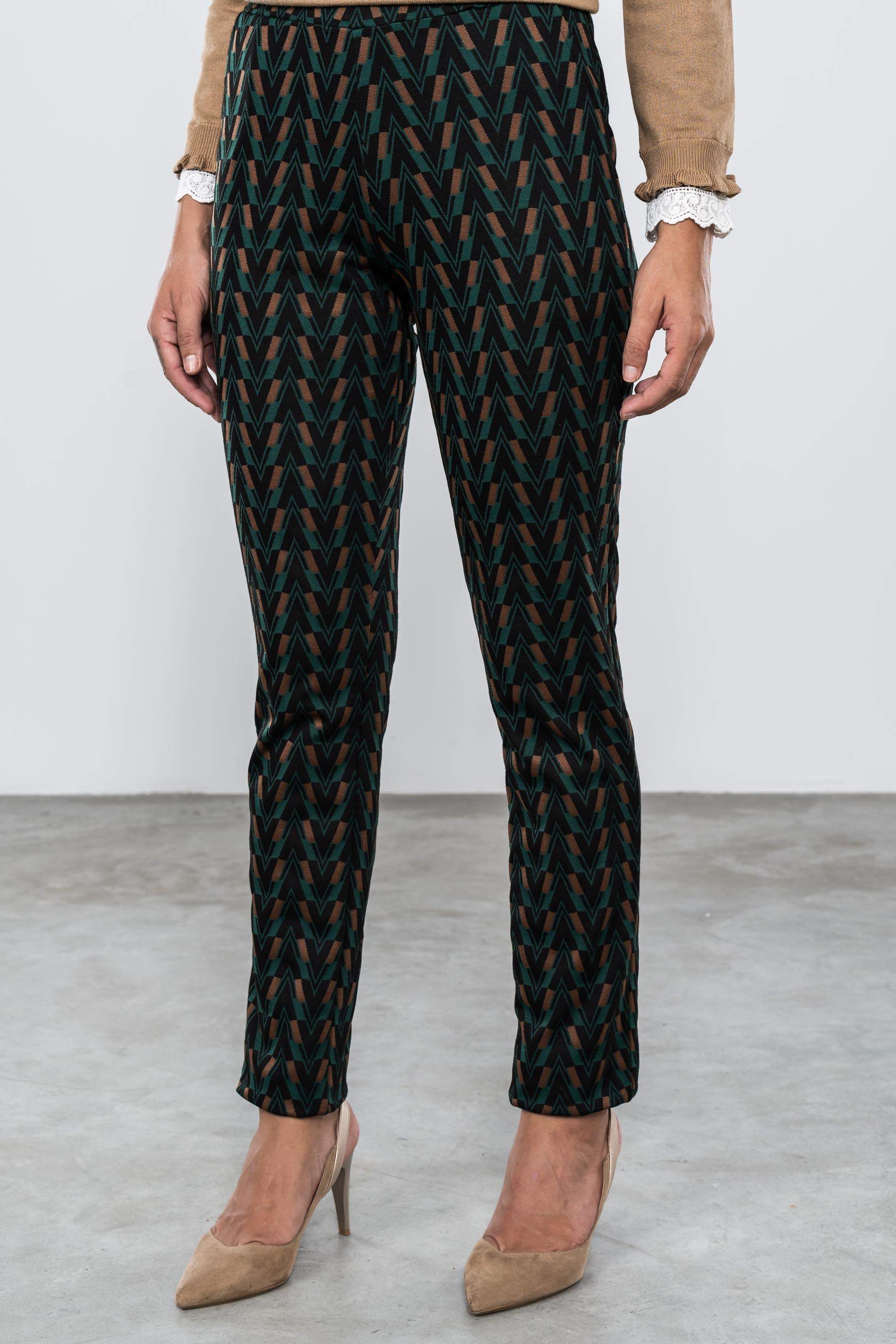 PANTALON PUNTO JACQUARD