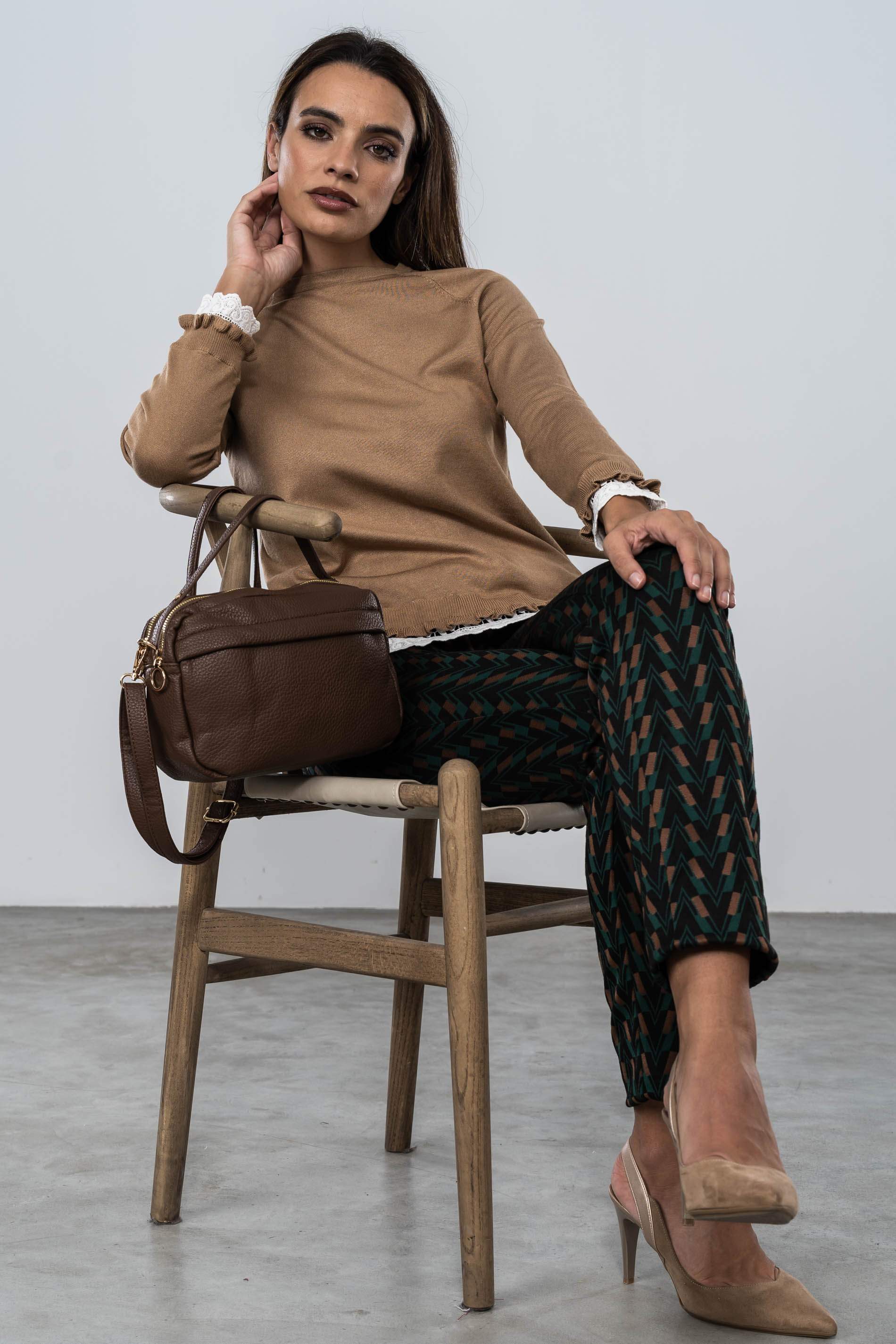 PANTALON PUNTO JACQUARD