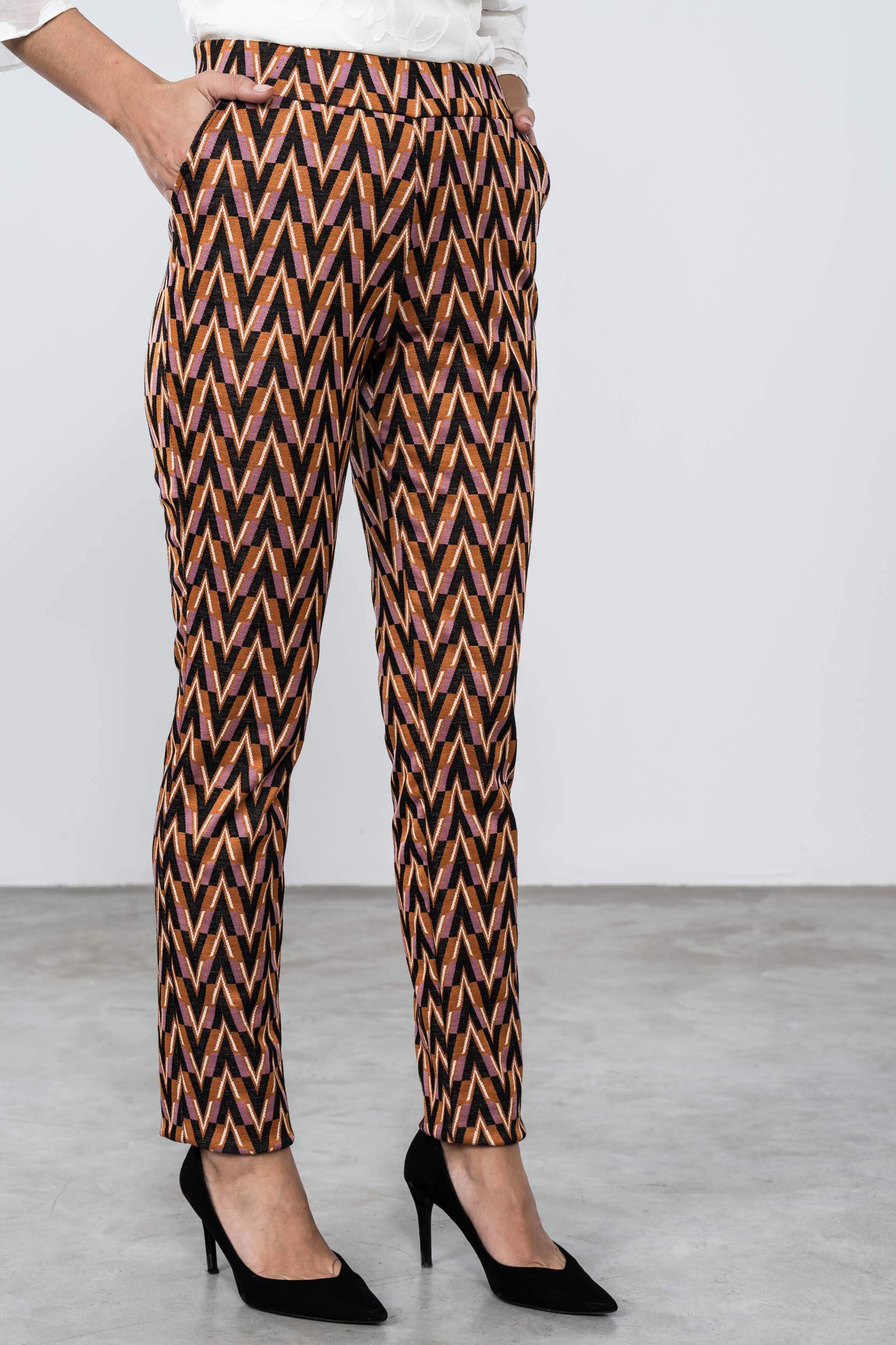 PANTALON PUNTO JACQUARD