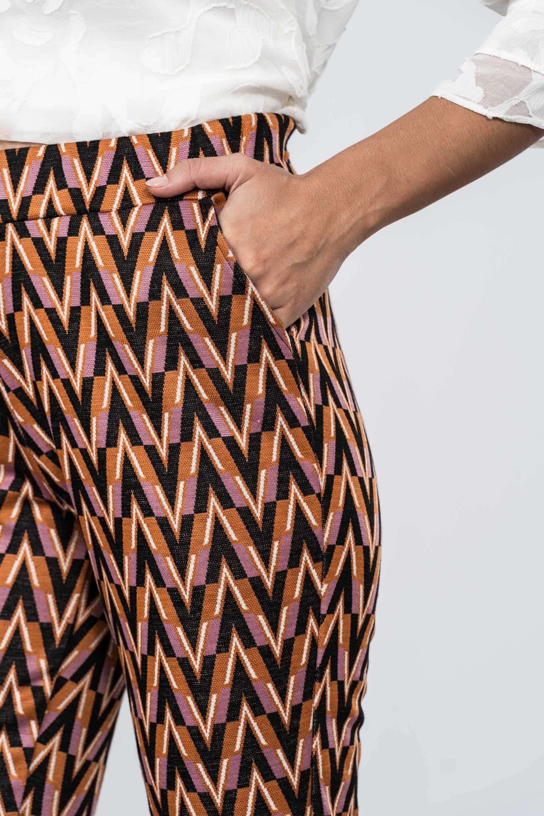 PANTALON PUNTO JACQUARD