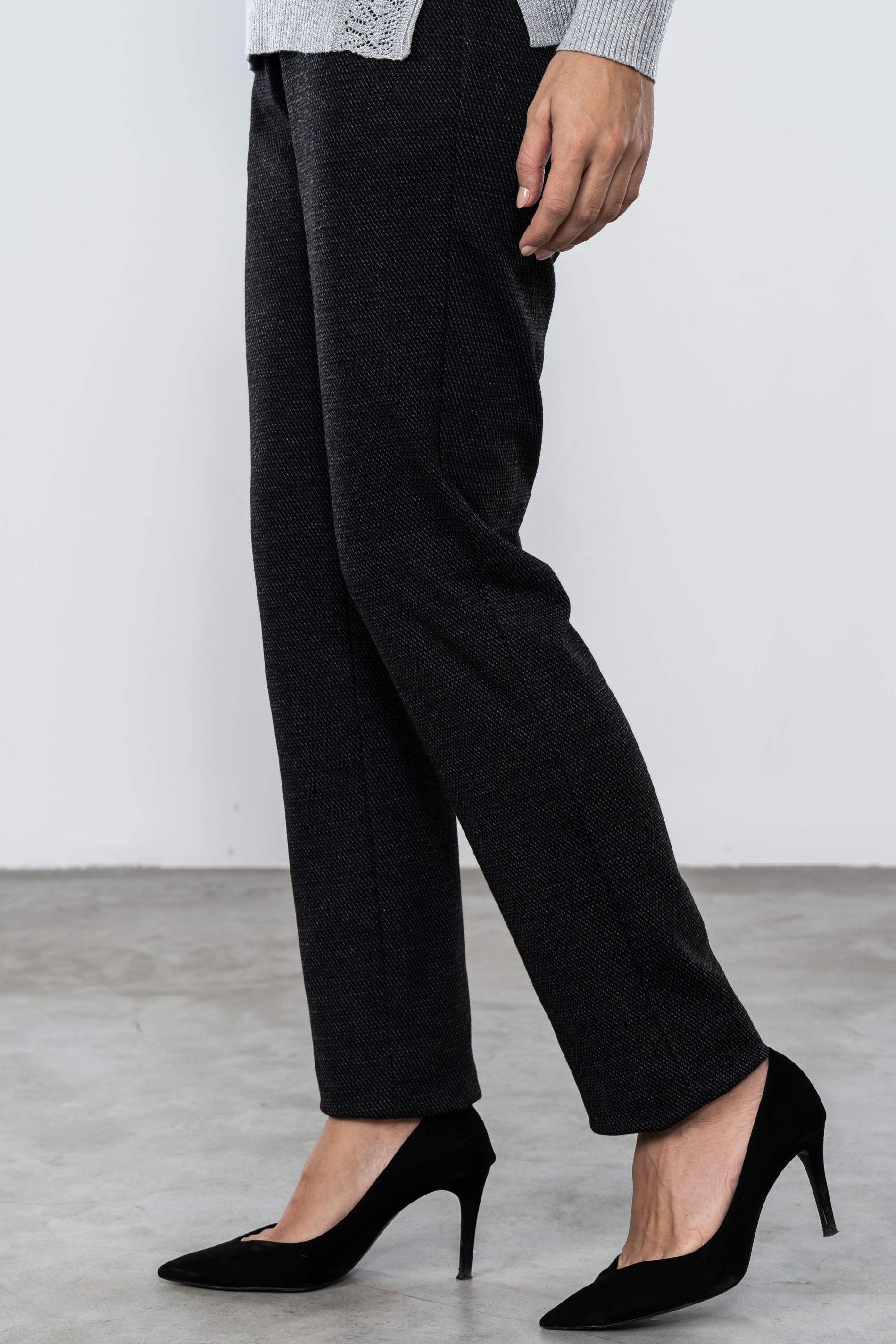 PANTALON PUNTO JASPEADO 