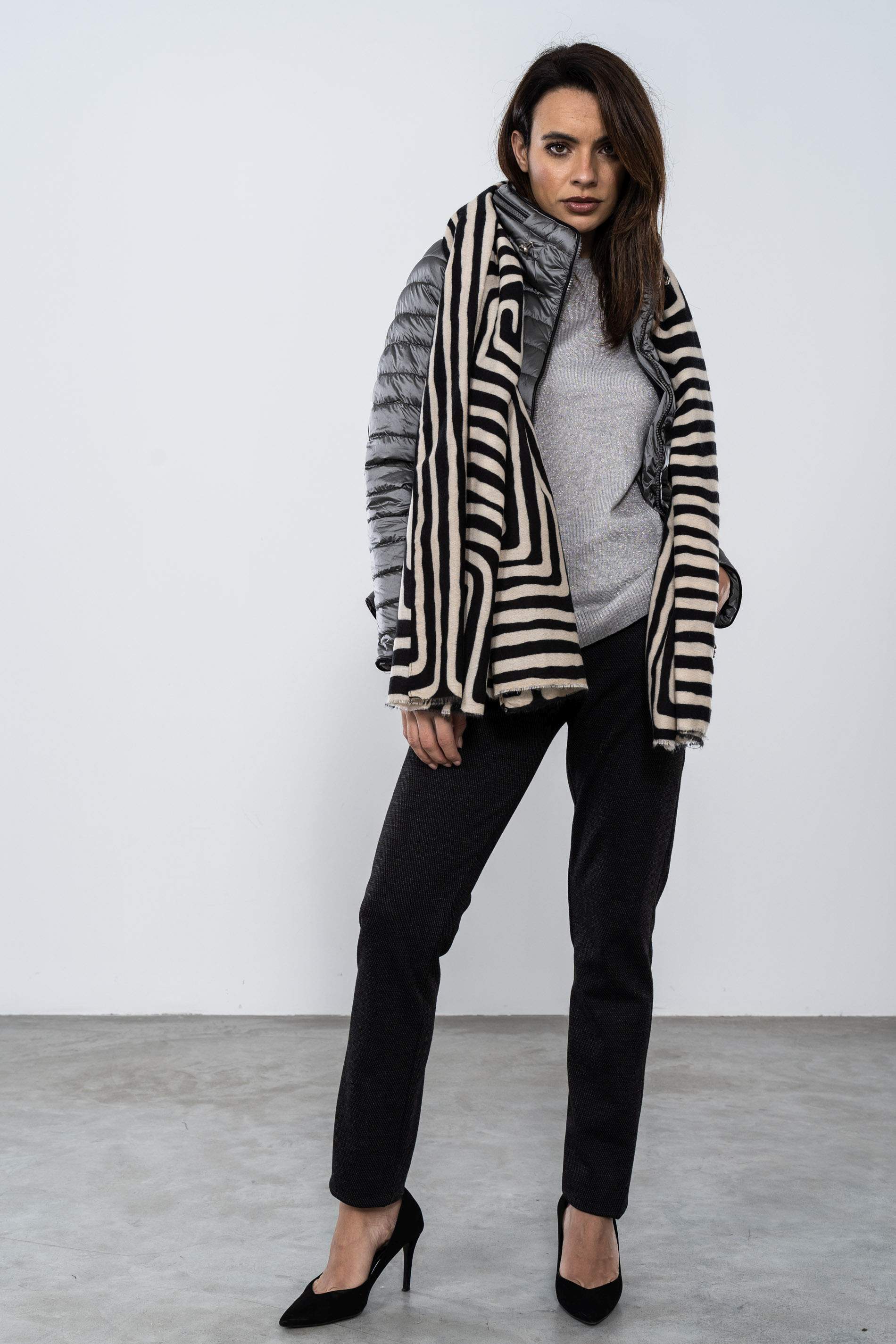 PANTALON PUNTO JASPEADO 