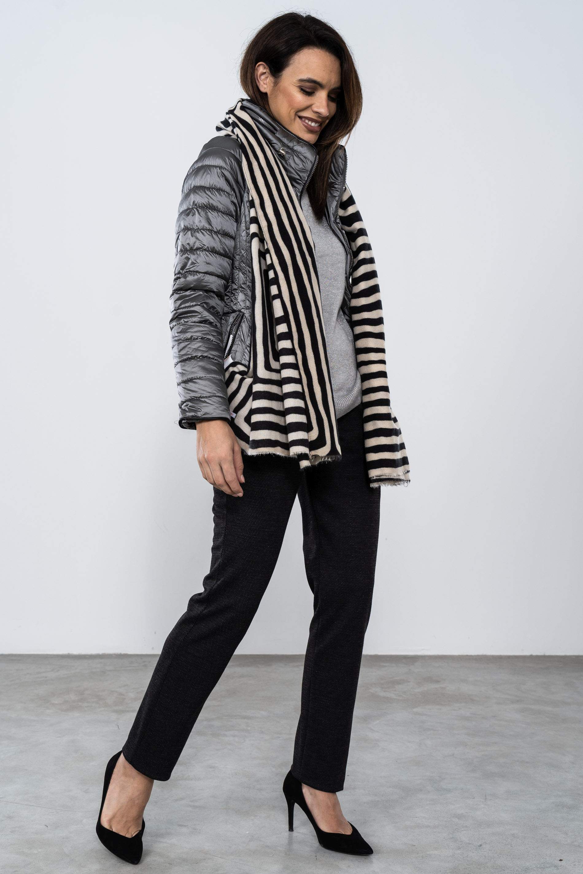 PANTALON PUNTO JASPEADO 