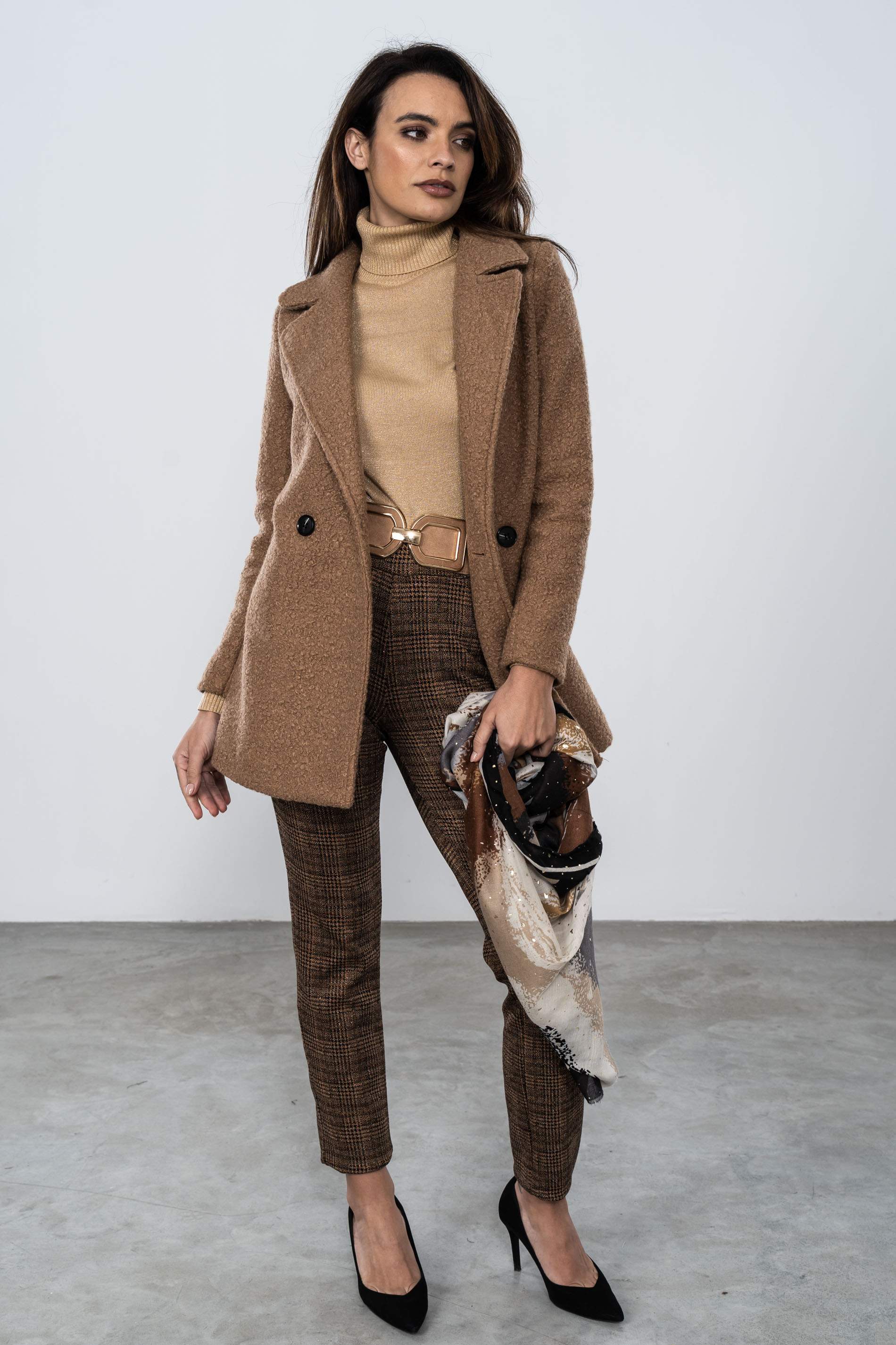 PANTALON PUNTO CUADRO