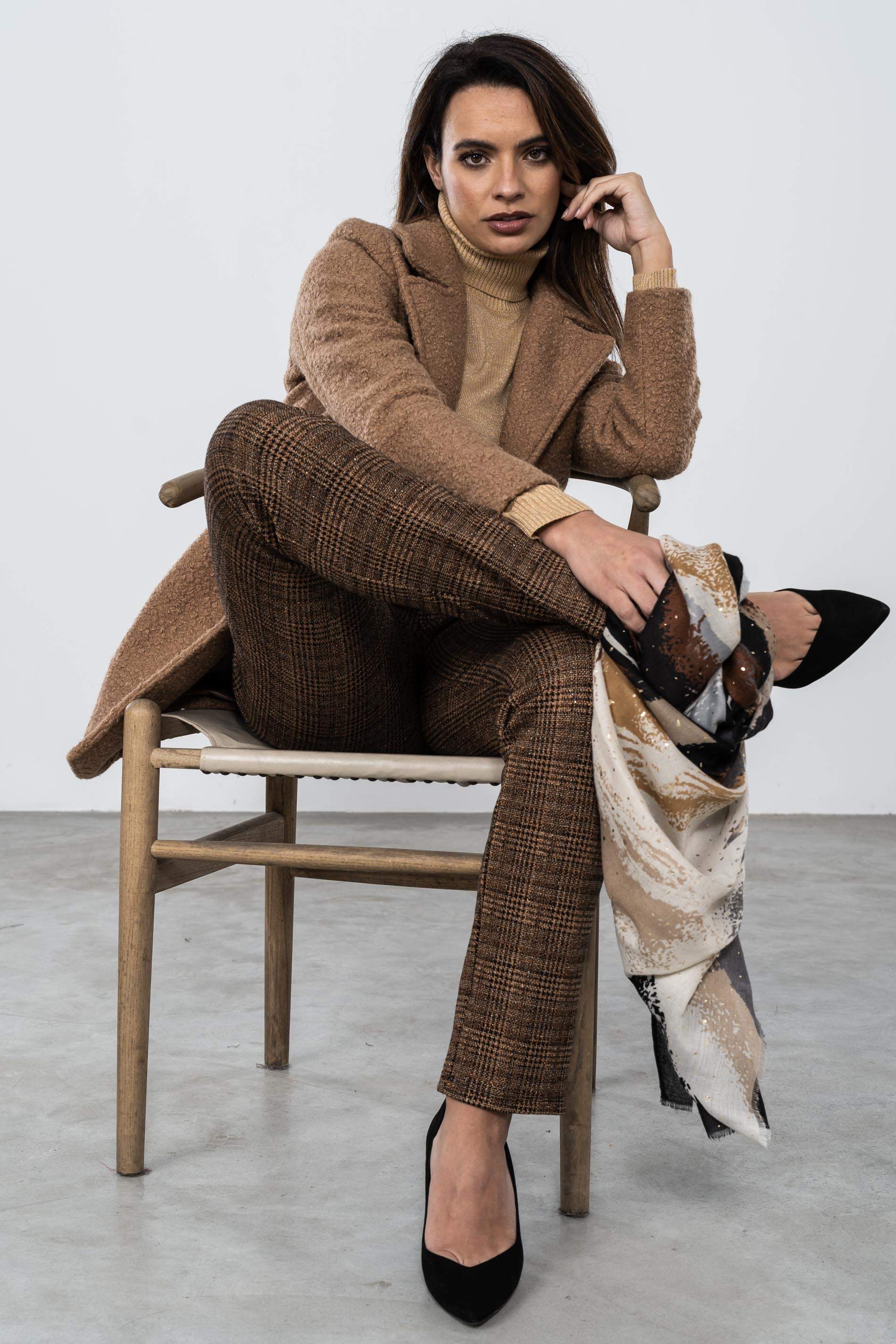 PANTALON PUNTO CUADRO