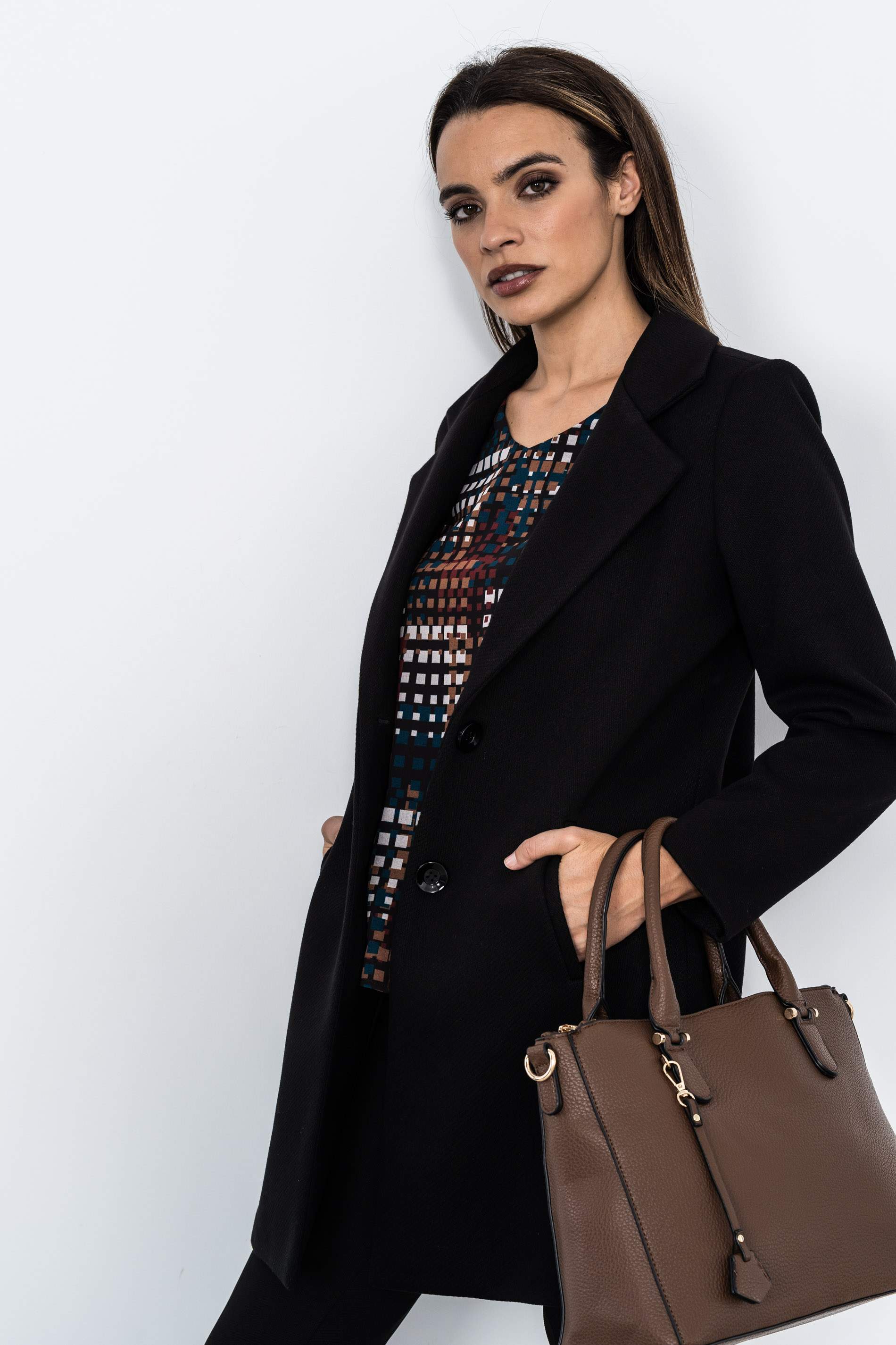 BLUSA ESTAMPADA C PICO