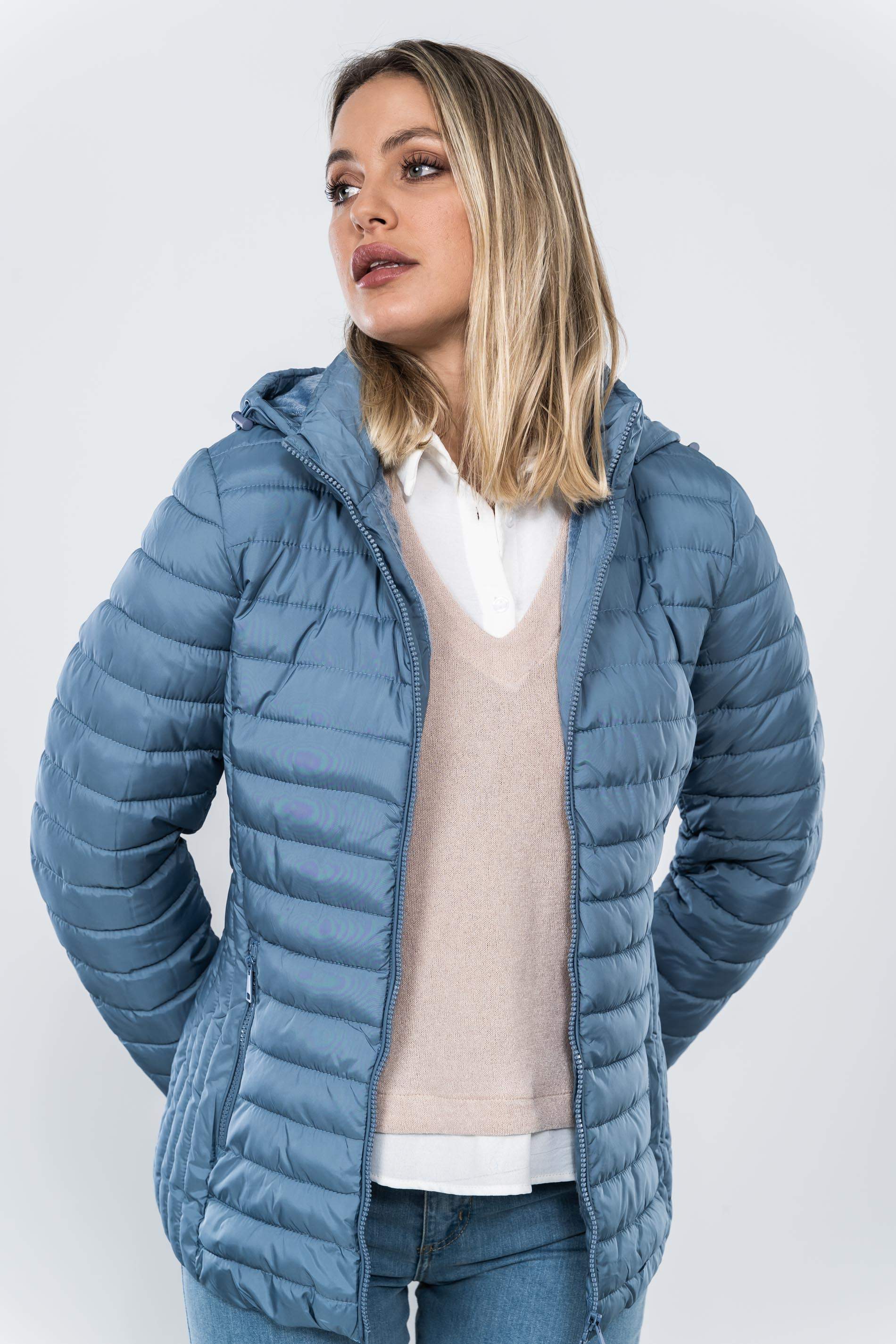 PARKA COSTADILLO AZUL