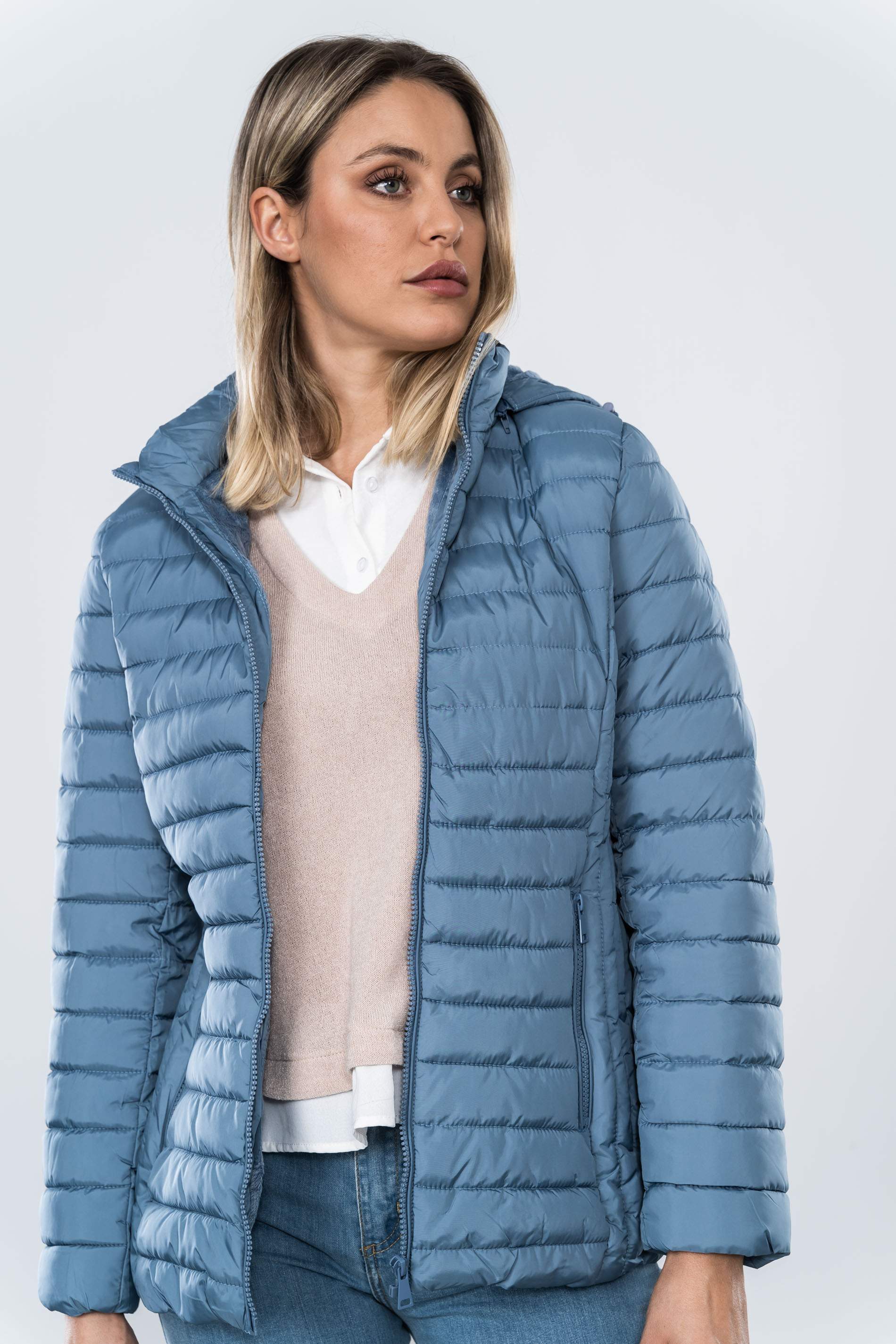 PARKA COSTADILLO AZUL