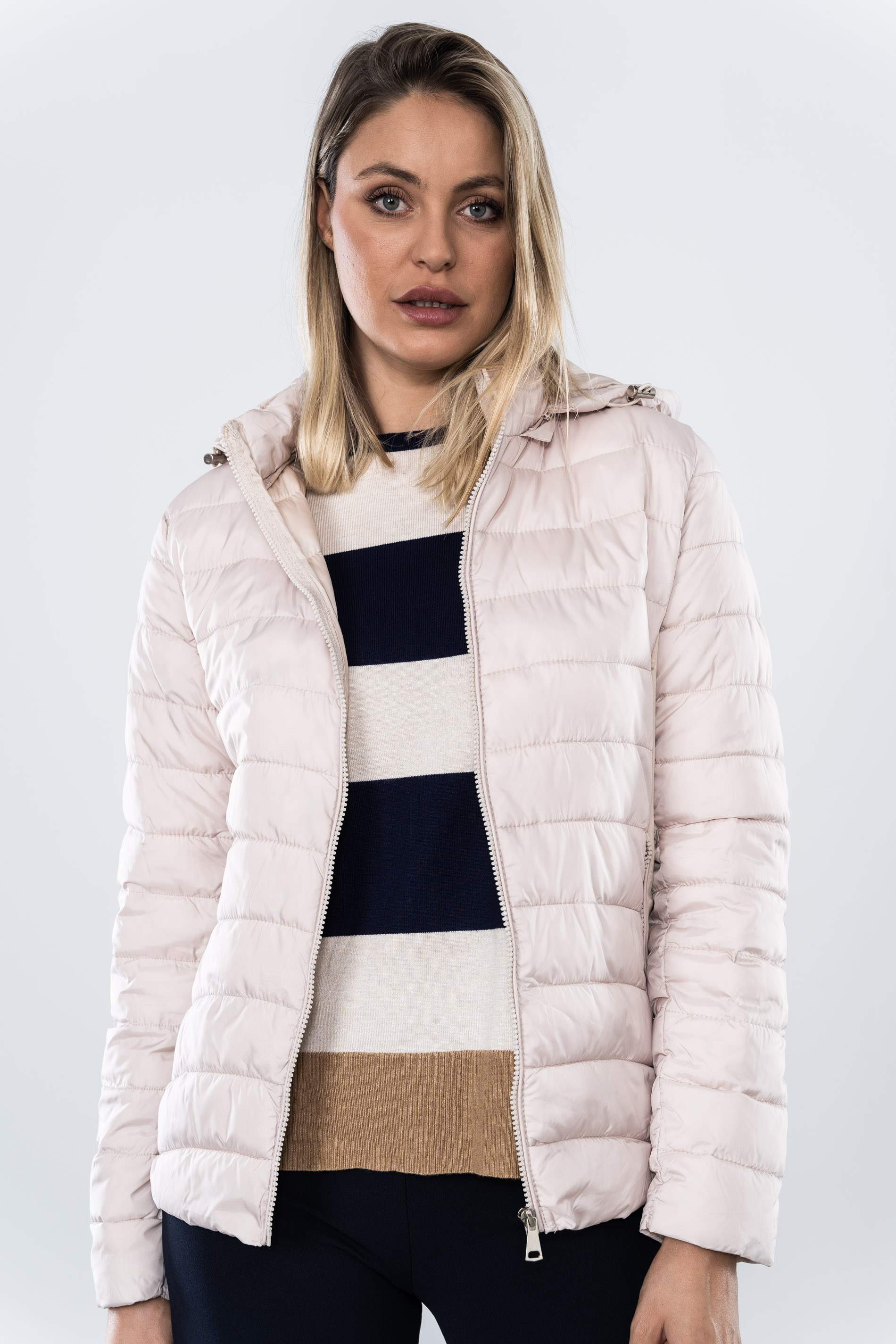 PARKA COSTADILLO GOMA BEIGE