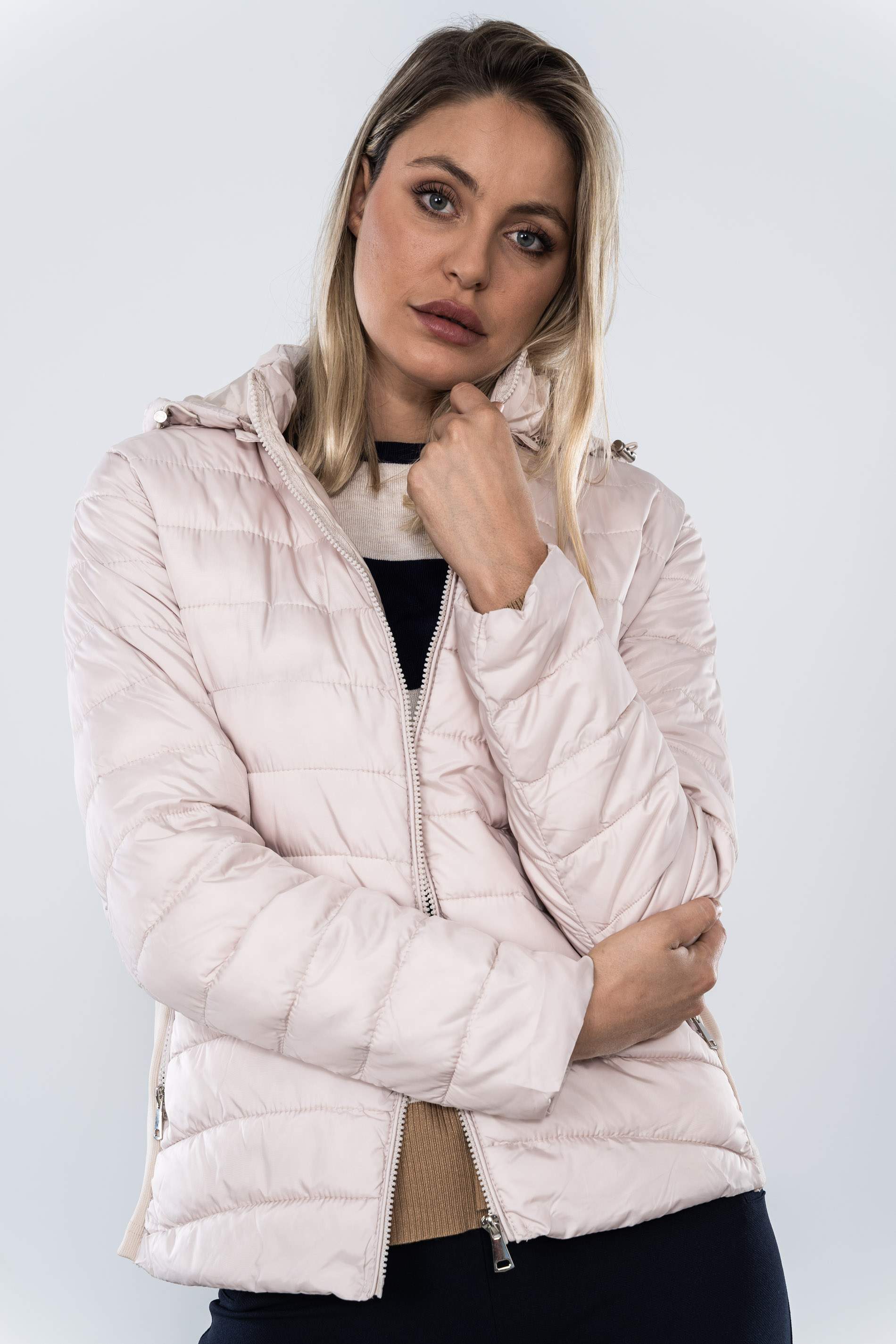 PARKA COSTADILLO GOMA BEIGE