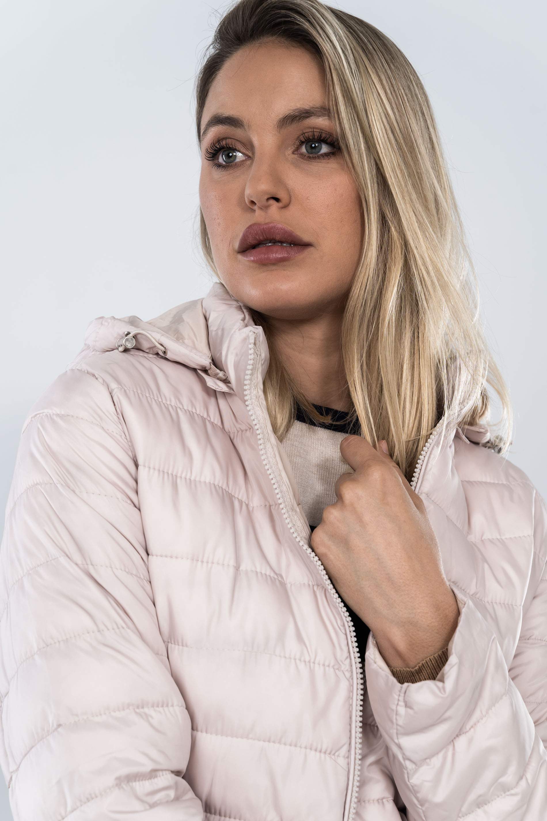 PARKA COSTADILLO GOMA BEIGE