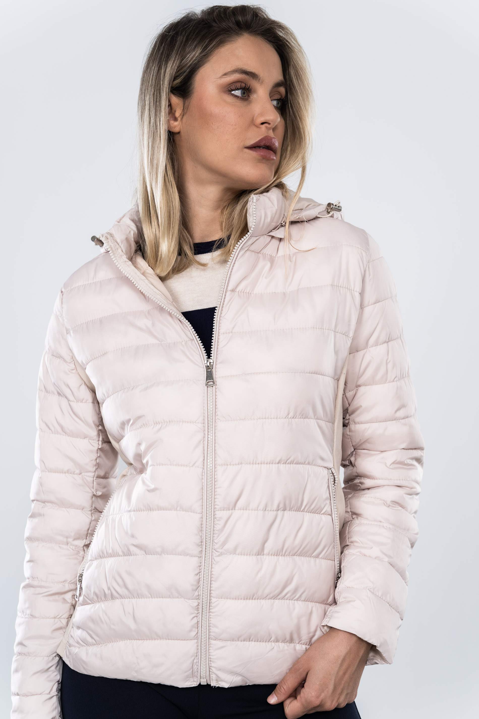 PARKA COSTADILLO GOMA BEIGE