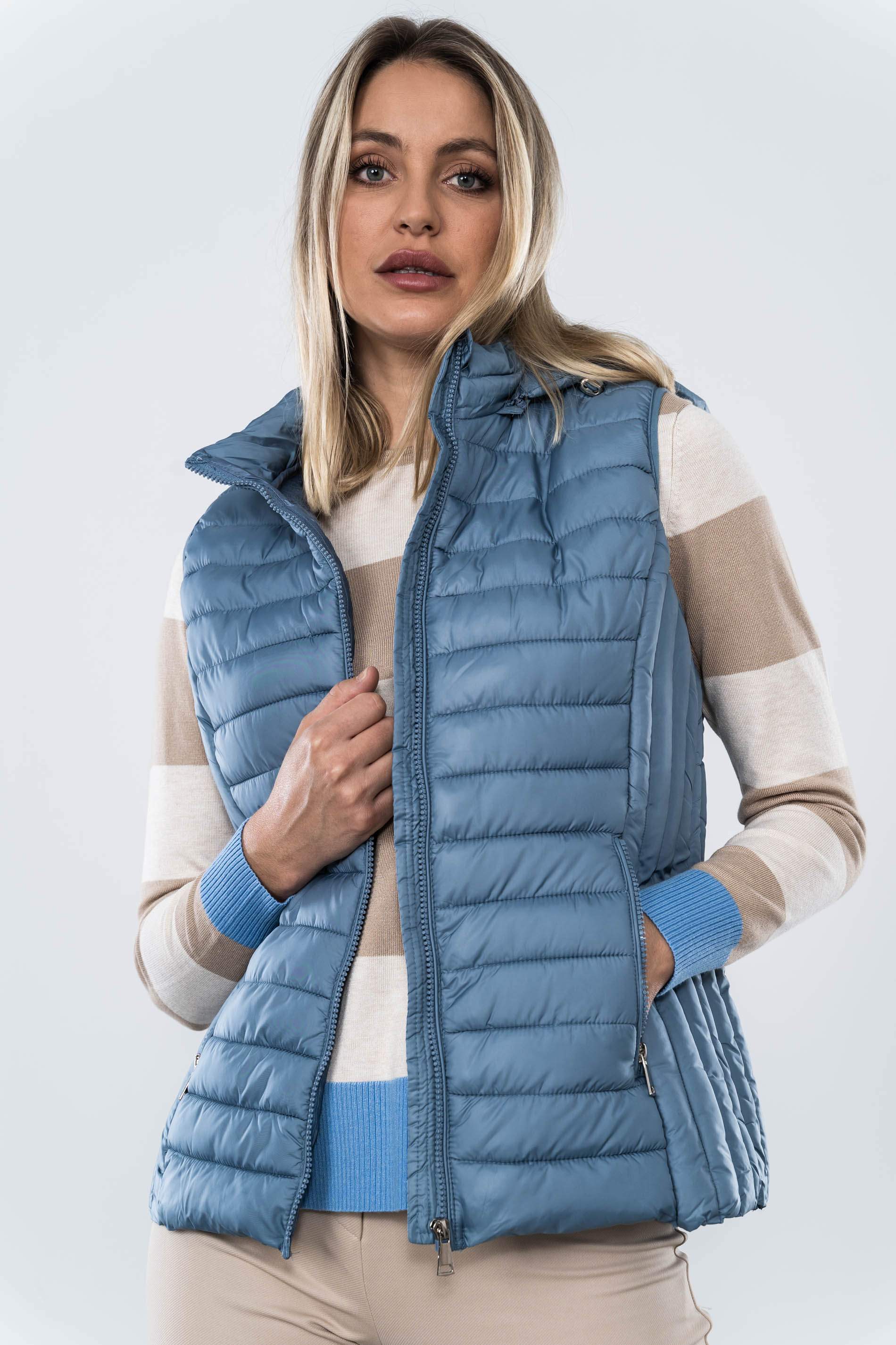 CHALECO COSTADILLO AZUL