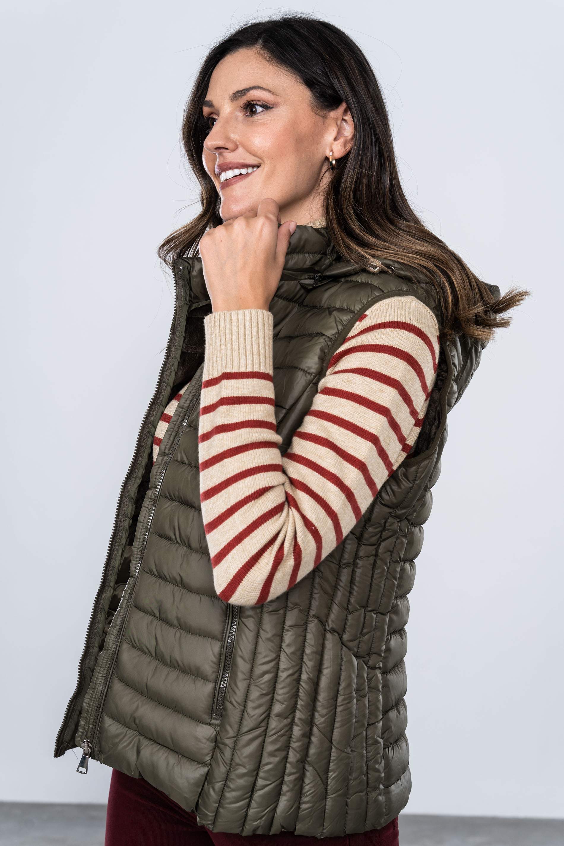 CHALECO COSTADILLO KAKI