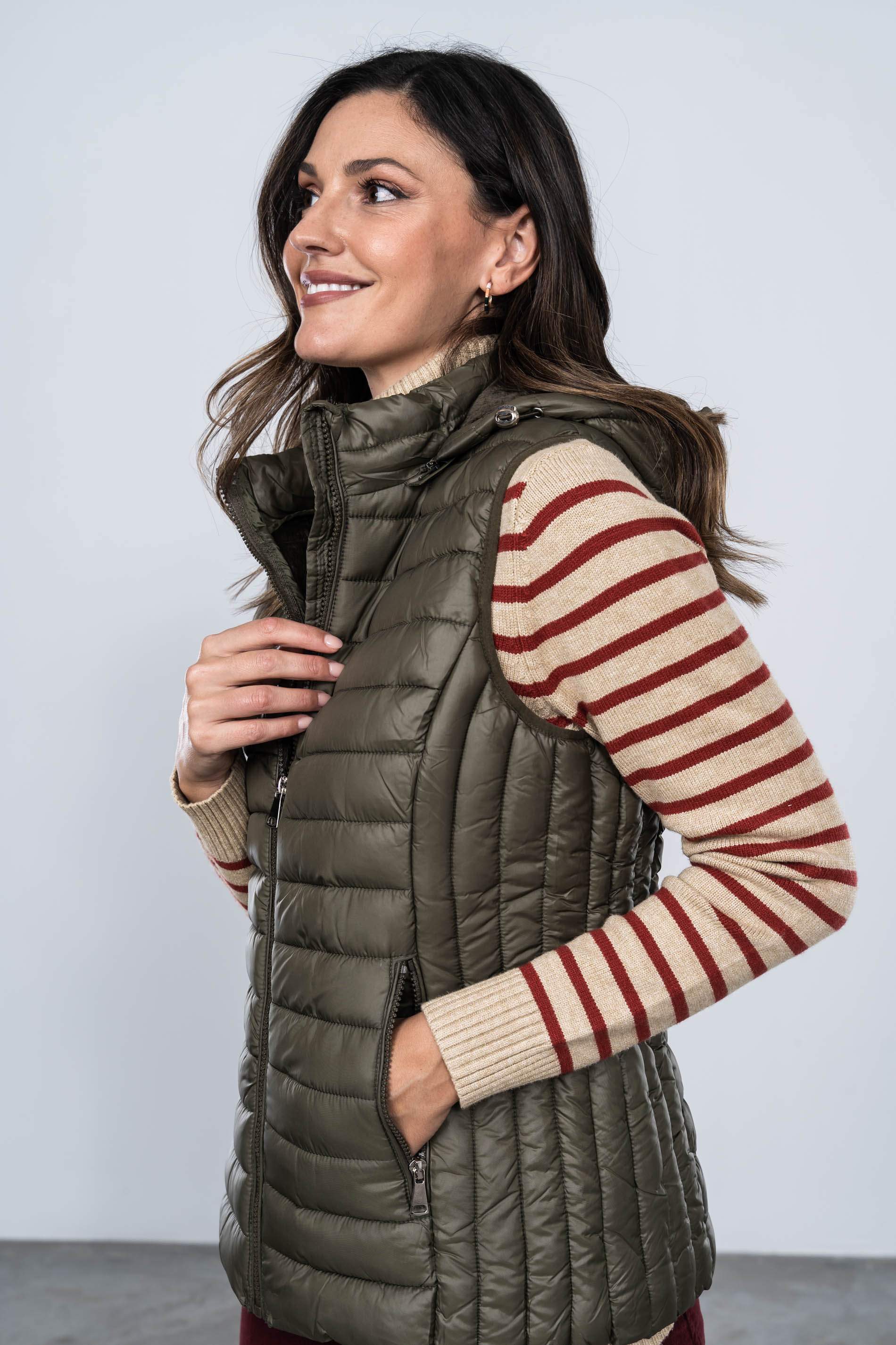 CHALECO COSTADILLO KAKI