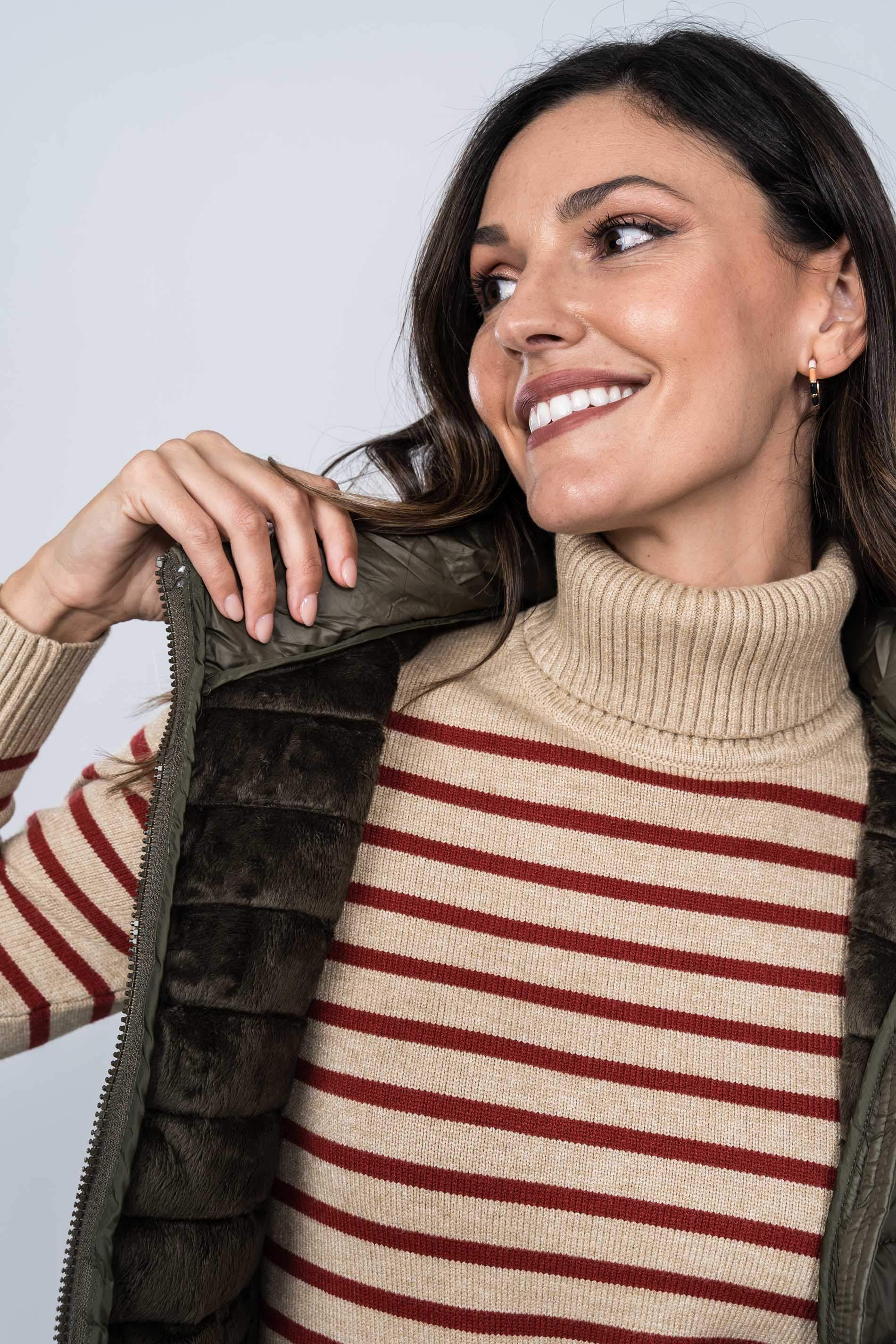 CHALECO COSTADILLO KAKI