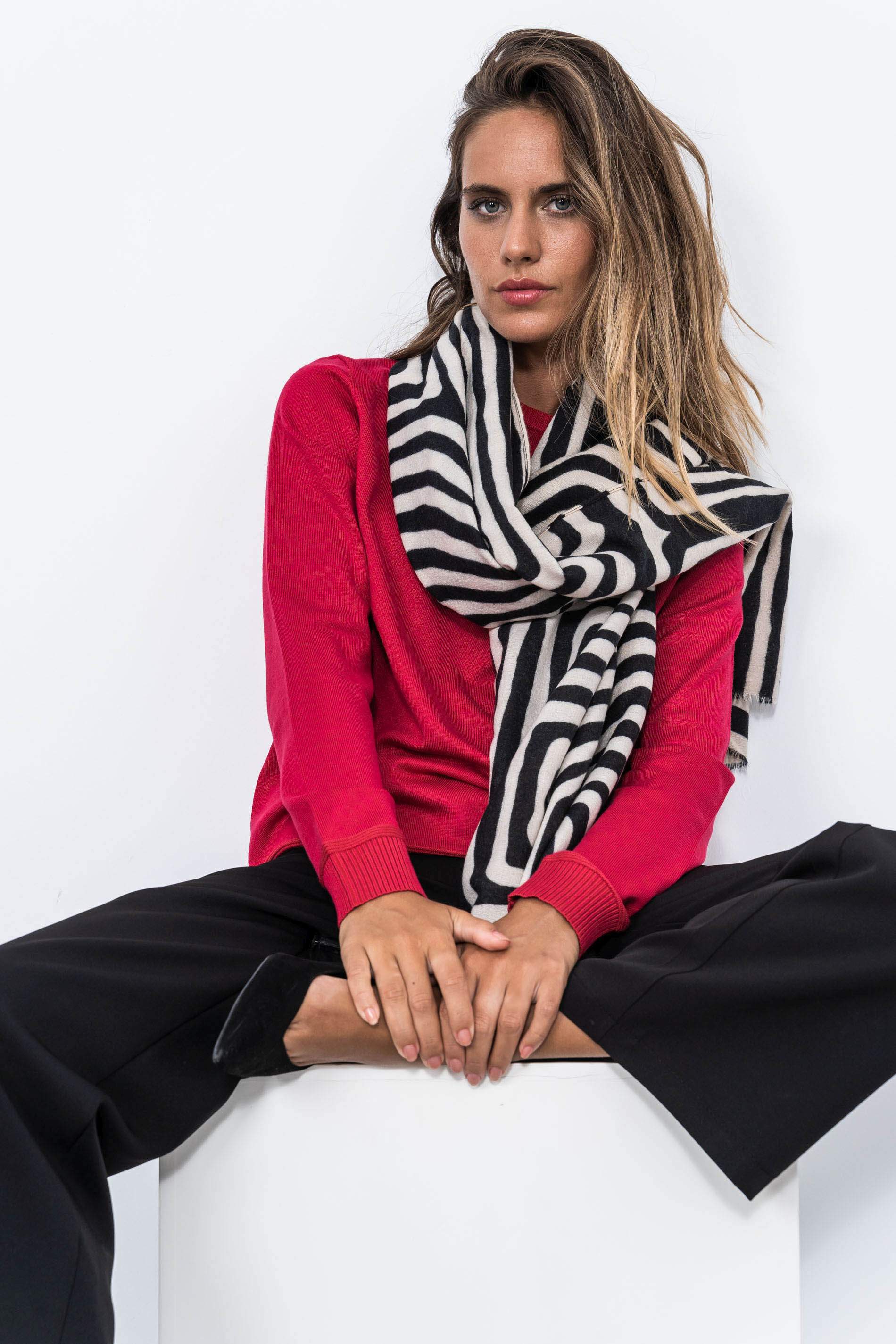 ESTOLA RAYAS BICOLOR