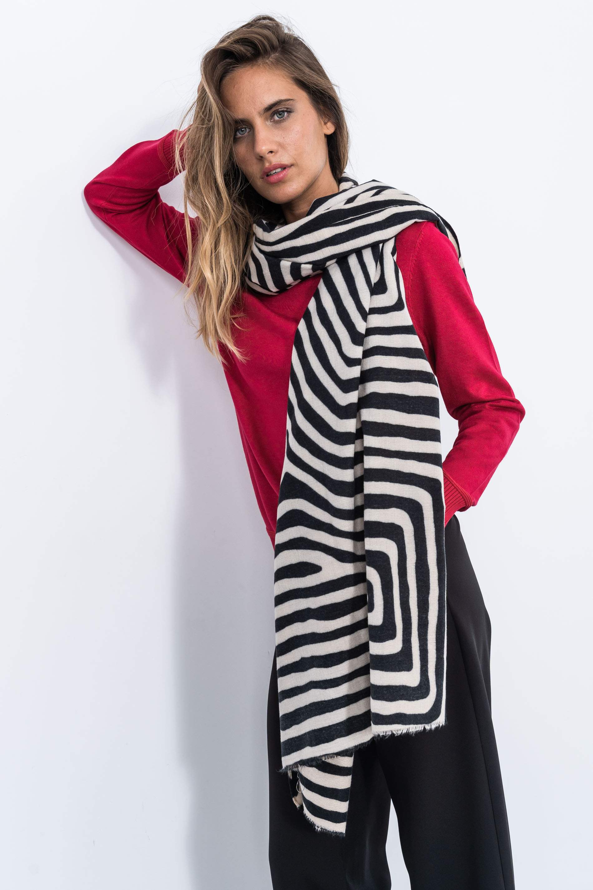 ESTOLA RAYAS BICOLOR