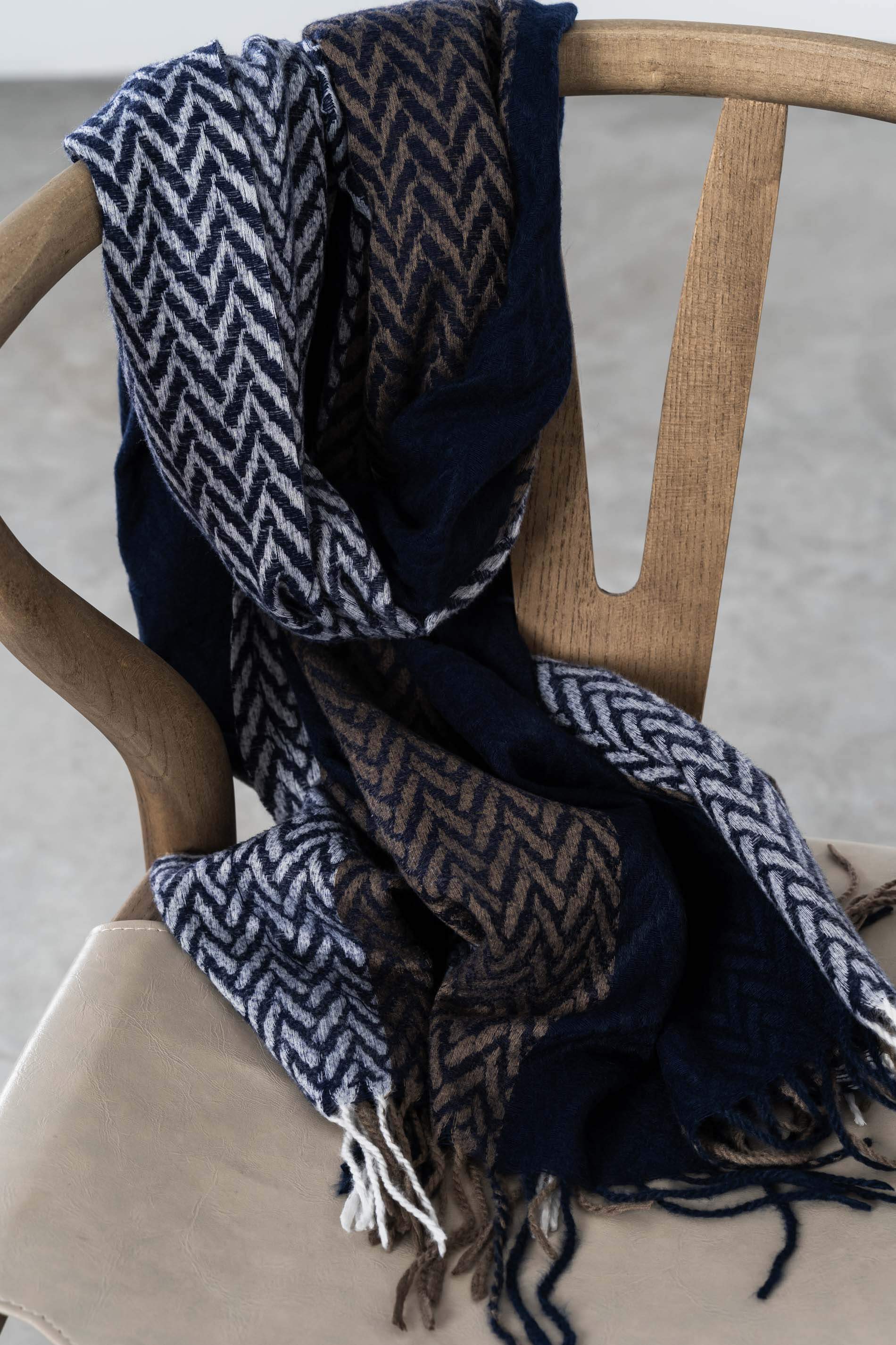 ESTOLA ESPIGA COLORES MARINO