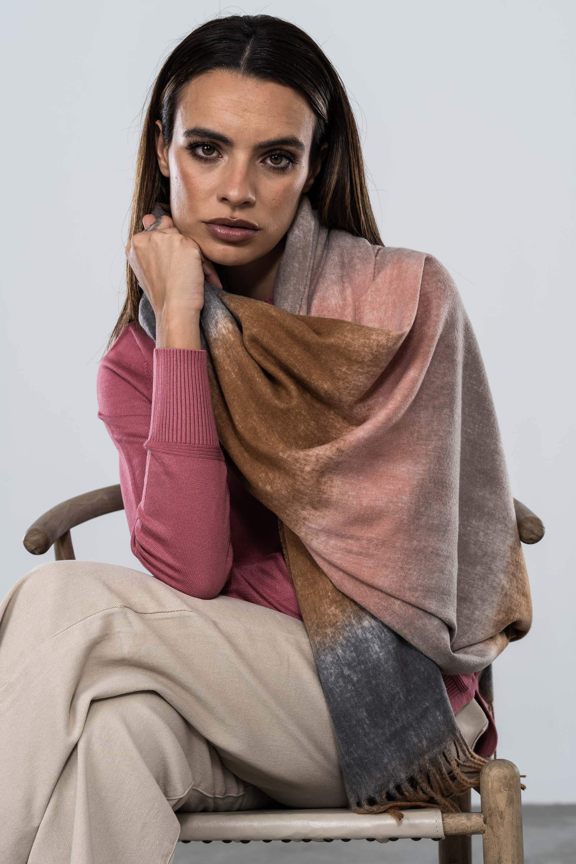 ESTOLA BLOQUES COLOR CAMEL